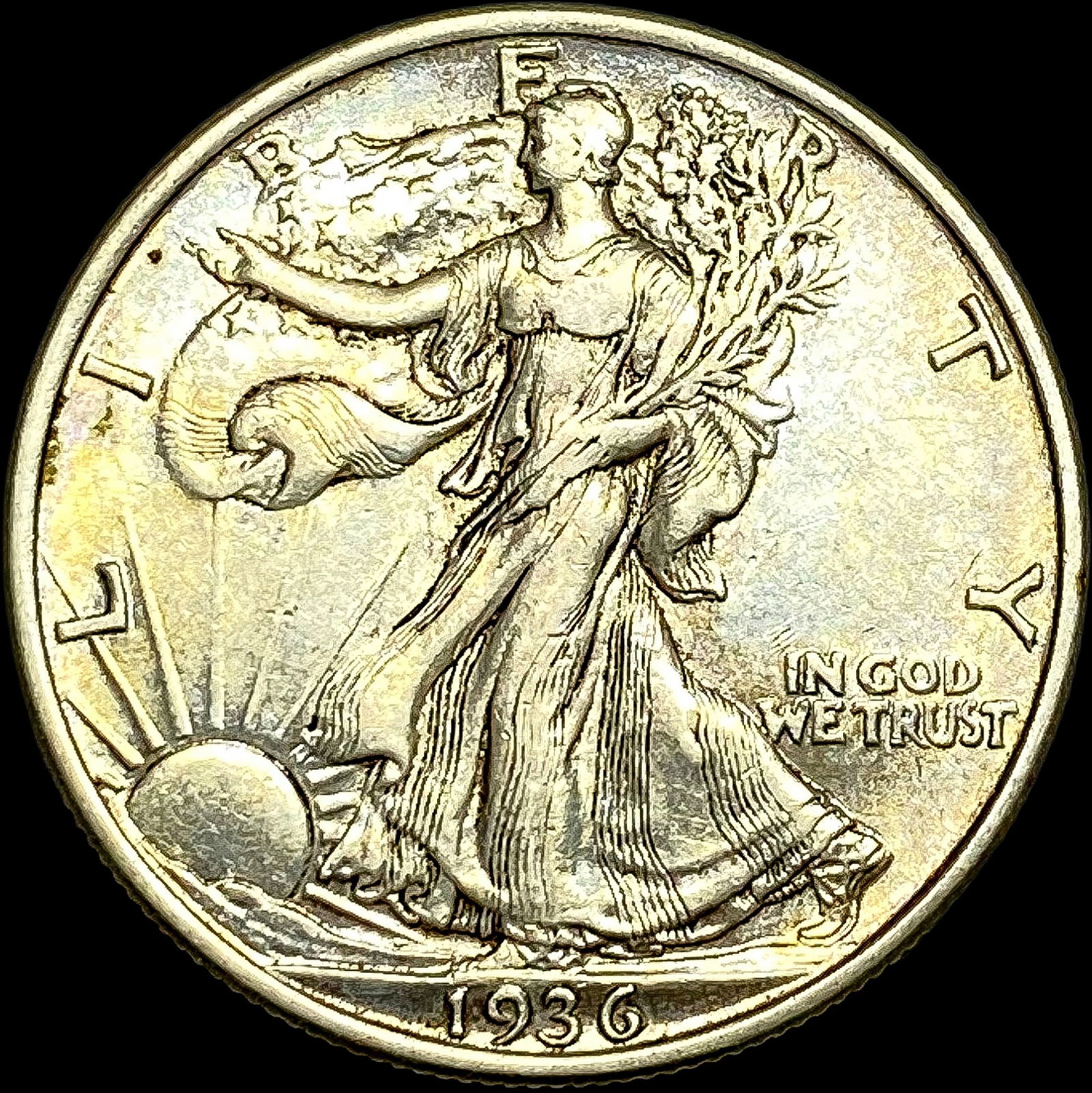 1936 Walking Liberty Half Dollar CLOSELY UNCIRCULATED (1 of 2)