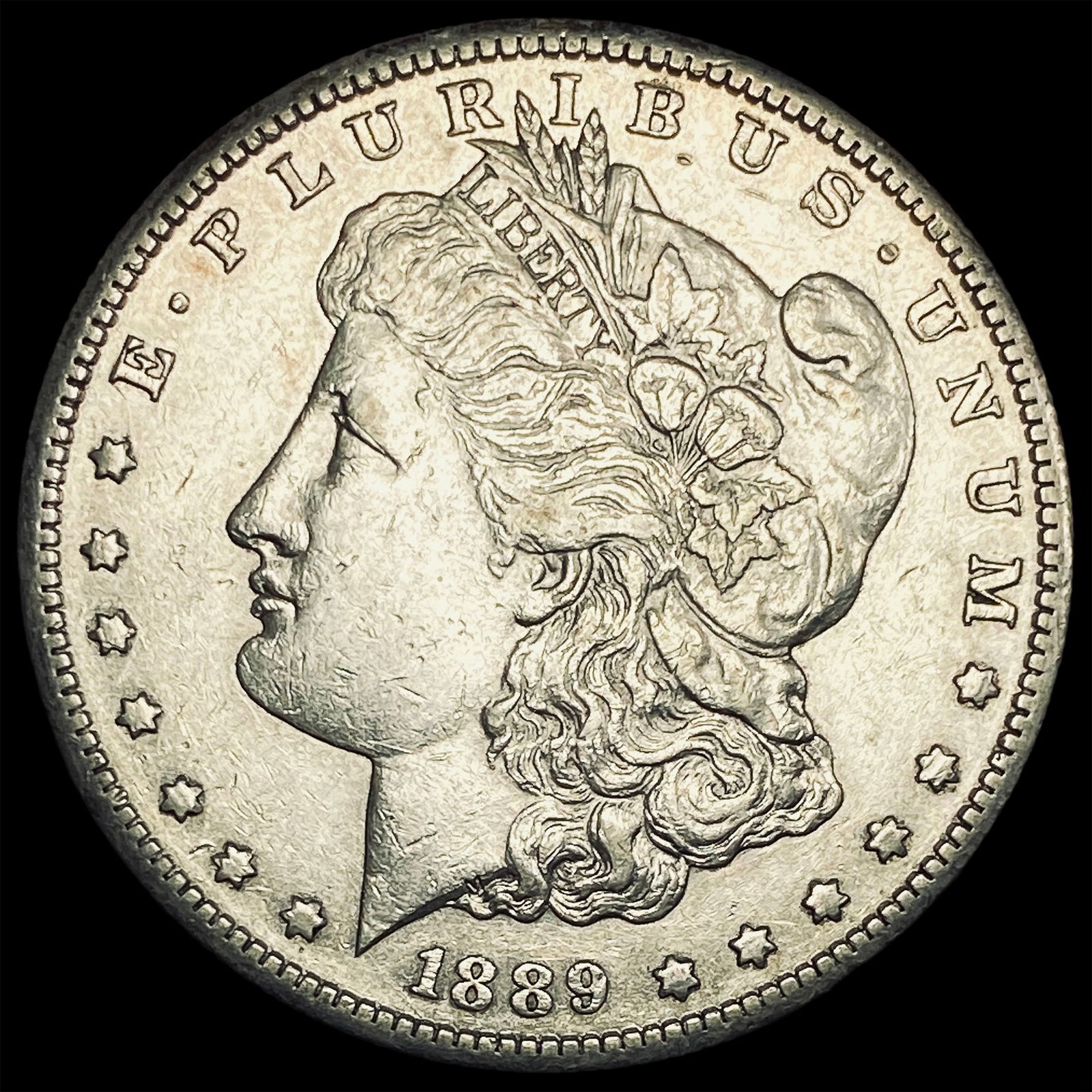 1889-S Silver Morgan Dollar CLOSELY UNCIRCULATED (1 of 2)