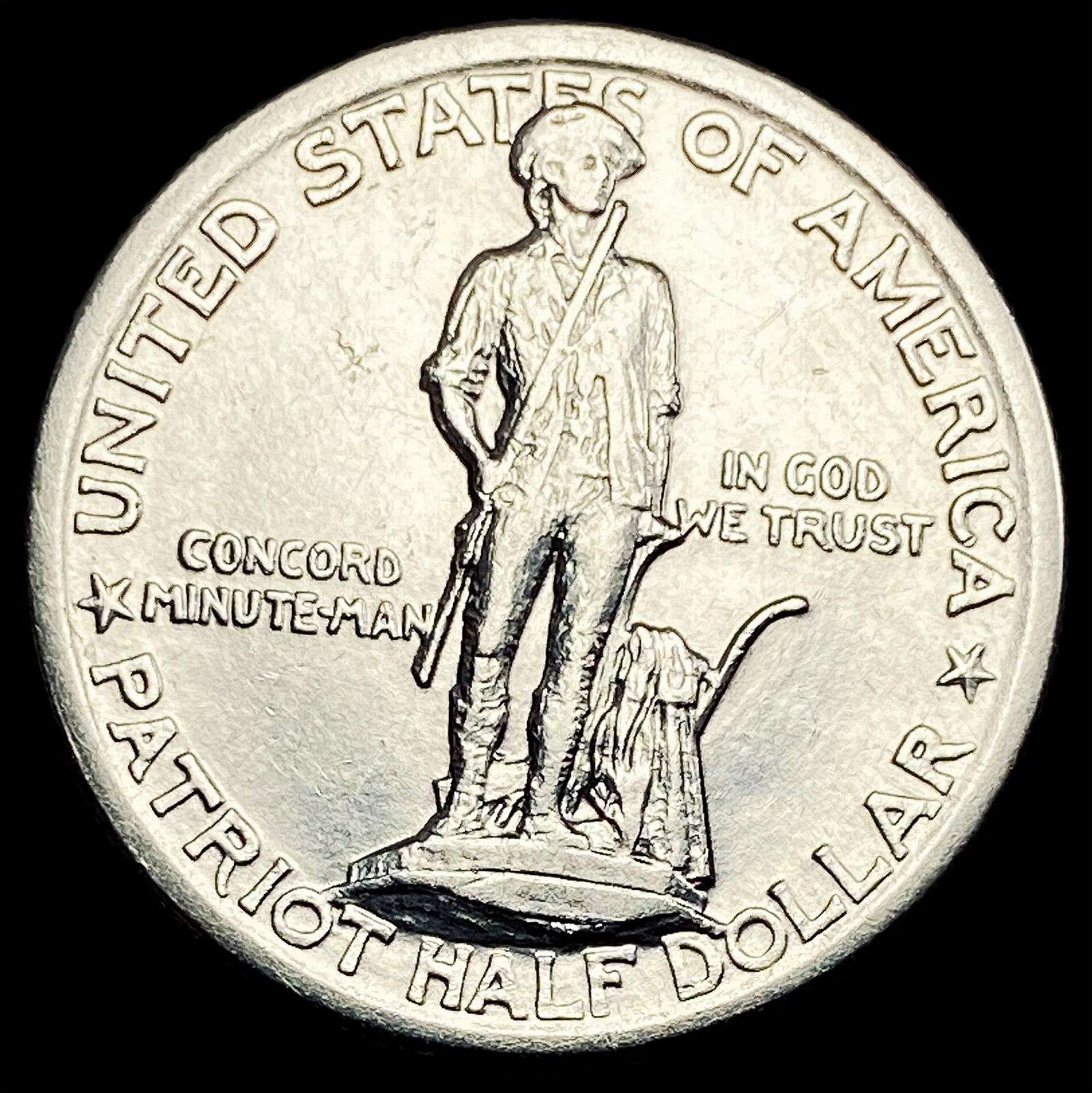 1925 Lexington-Concord Half Dollar CLOSELY UNCIRCULATED (1 of 2)