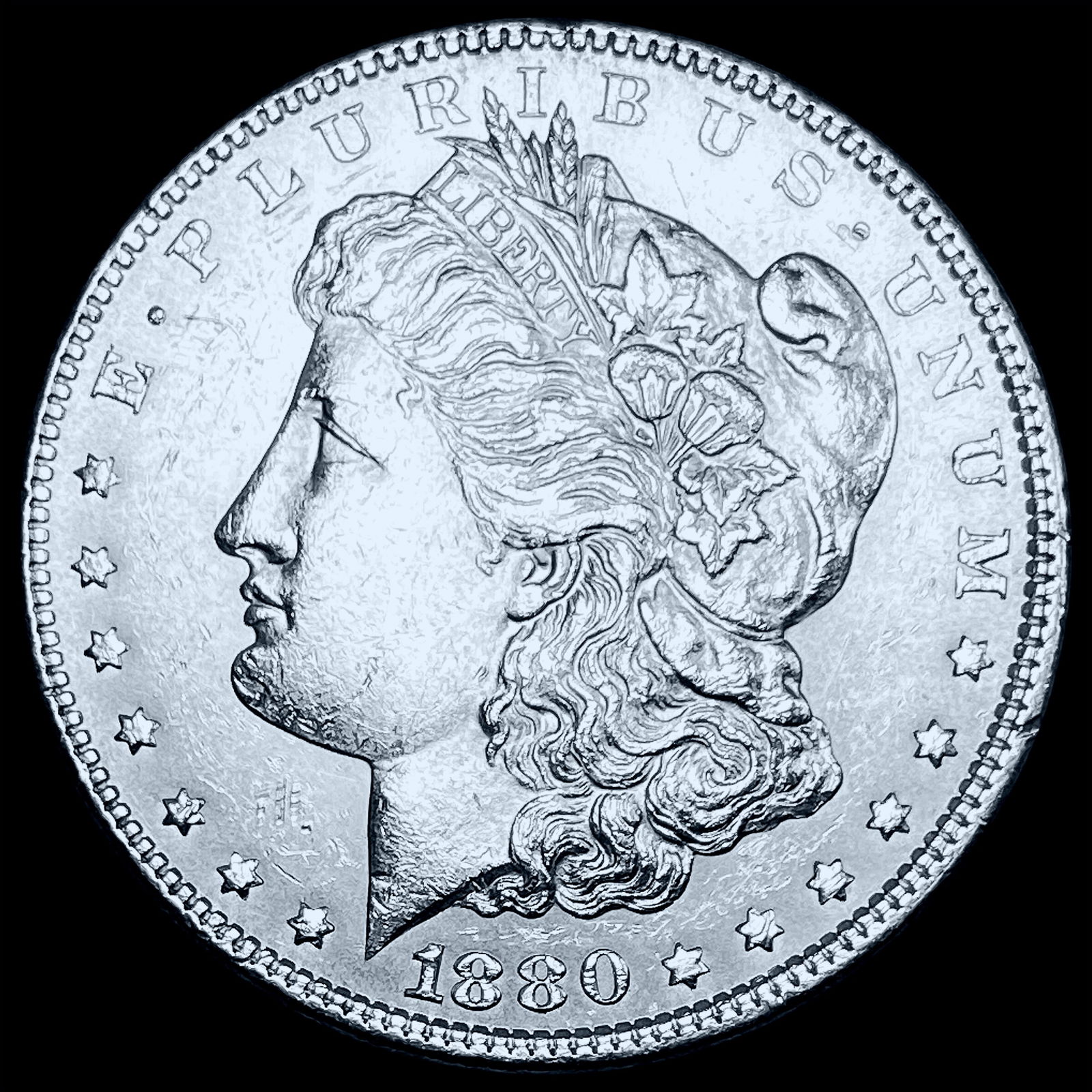 1880 Silver Morgan Dollar CHOICE AU (1 of 2)