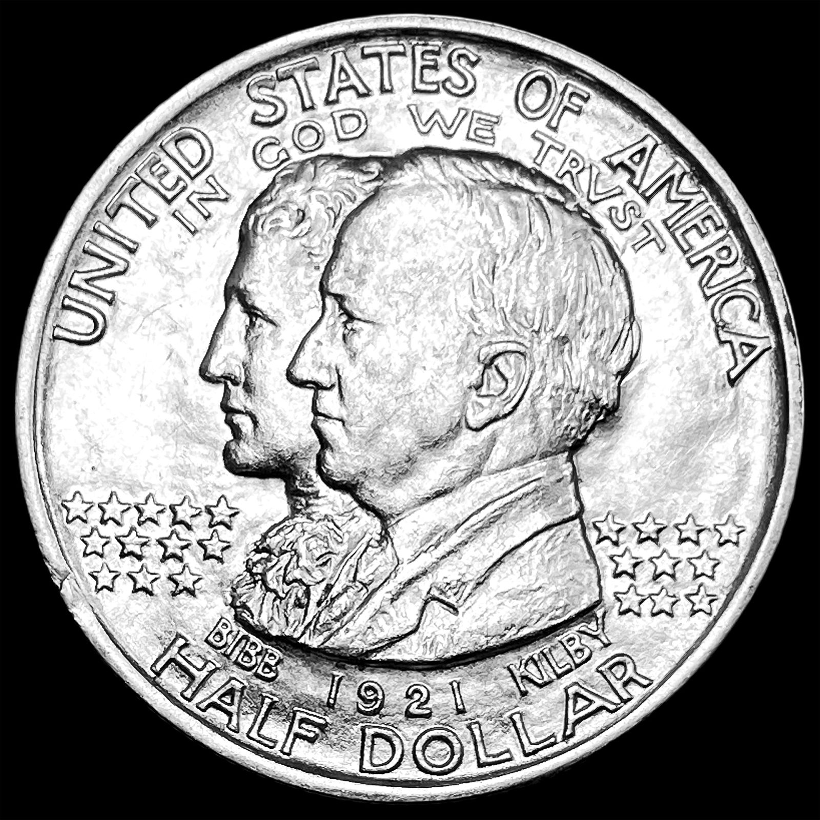 1921 Silver Alabama Half Dollar UNCIRCULATED (1 of 2)