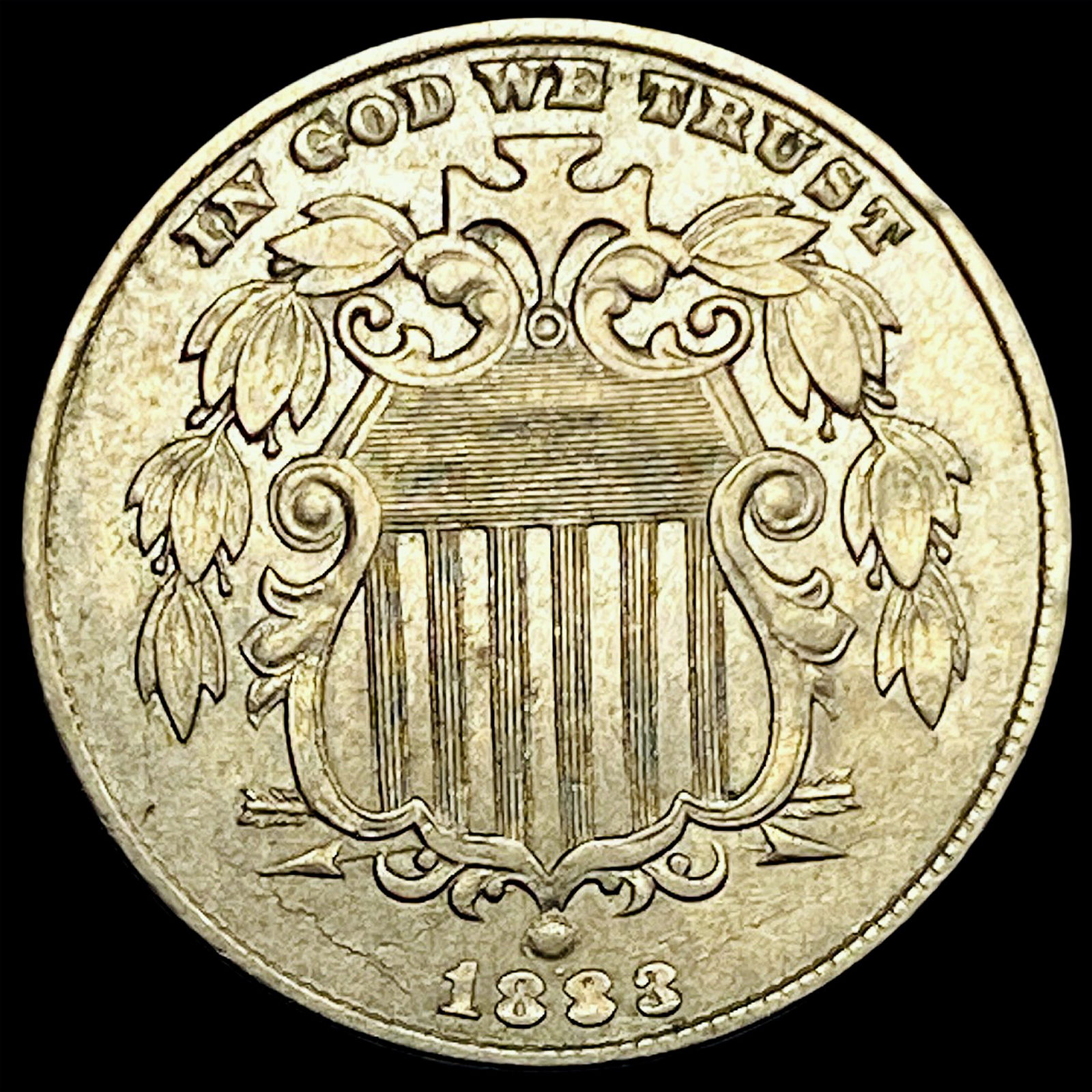 1883 Shield Nickel UNCIRCULATED (1 of 2)