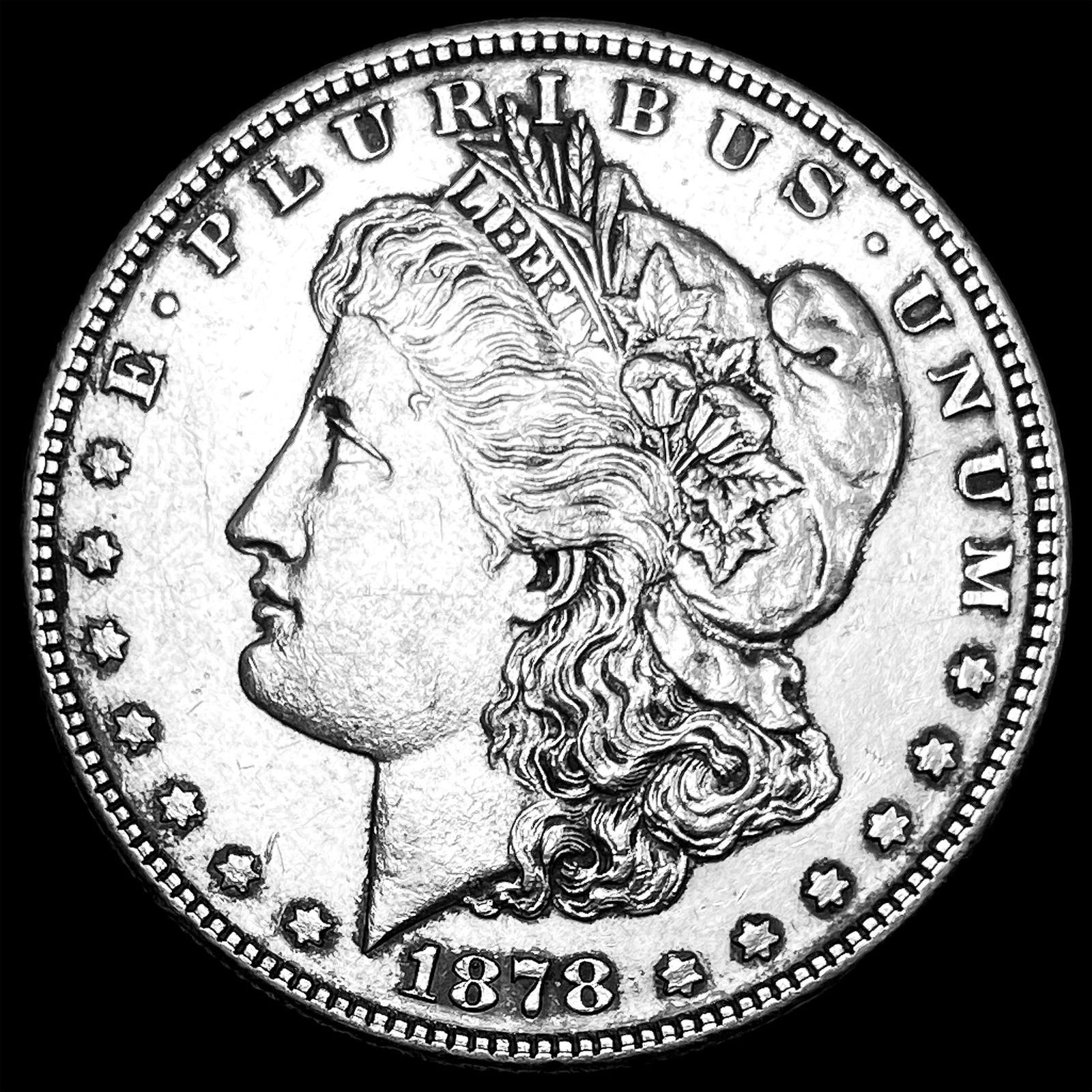 1878 Silver Morgan Dollar CLOSELY UNCIRCULATED (1 of 2)