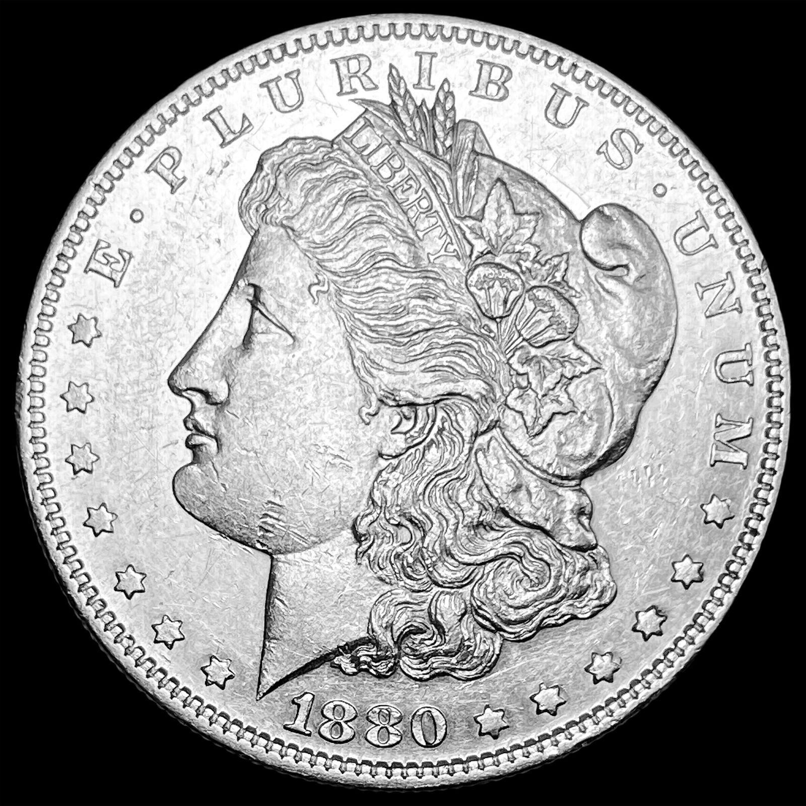 1880-O Micro O Morgan Silver Dollar UNCIRCULATED (1 of 2)