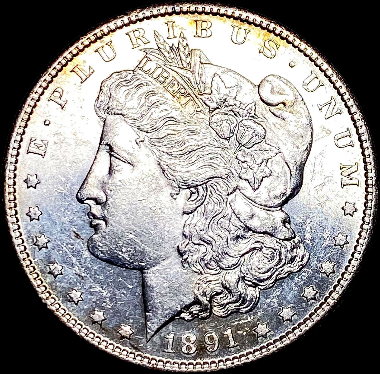 1891-S Silver Morgan Dollar UNCIRCULATED (1 of 2)