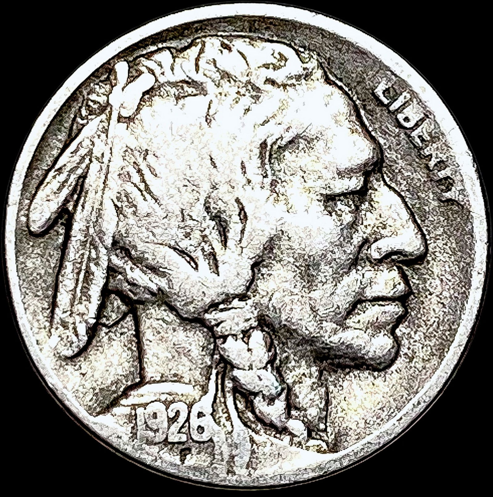 1926-S Buffalo Nickel LIGHTLY CIRCULATED (1 of 2)