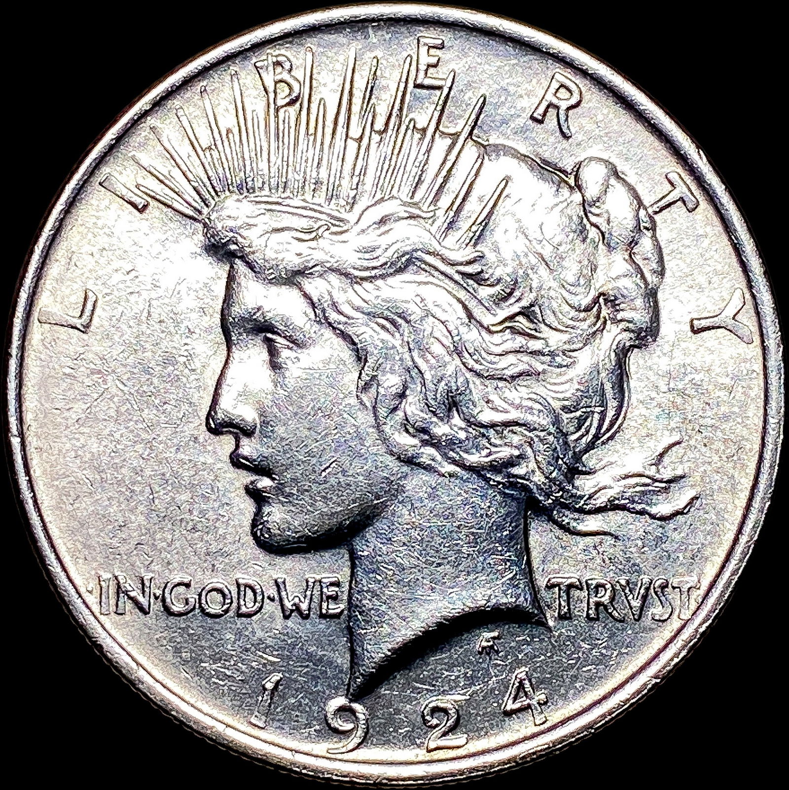 1924 Silver Peace Dollar UNCIRCULATED (1 of 2)