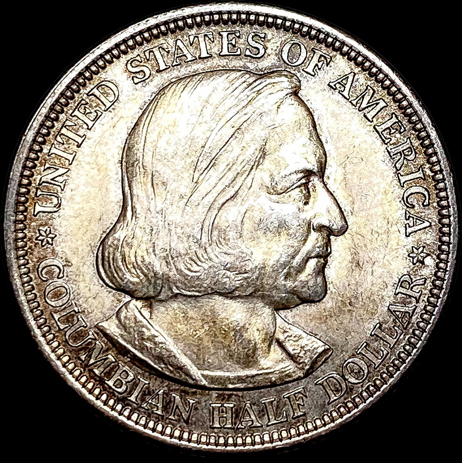 1893 Silver Columbian Expo Half Dollar UNCIRCULATED (1 of 2)