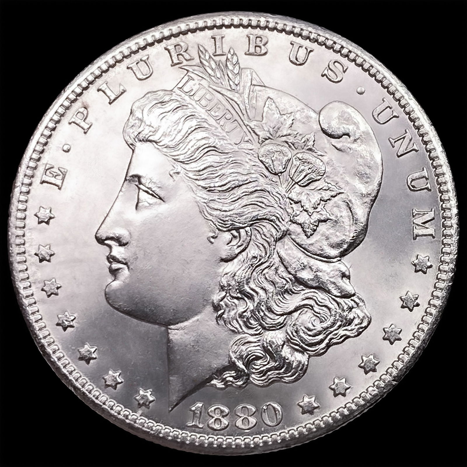 1880-CC REV78 Morgan Silver Dollar GEM BU (1 of 2)