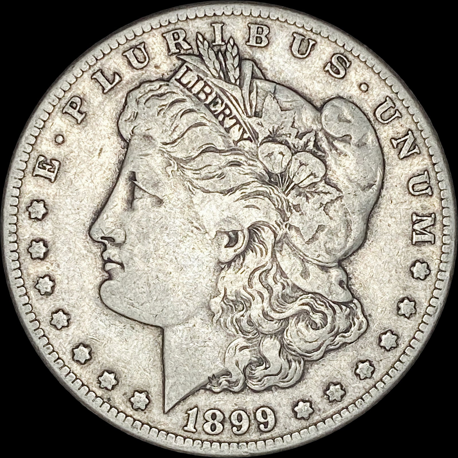 1899-S Silver Morgan Dollar CLOSELY UNCIRCULATED (1 of 2)