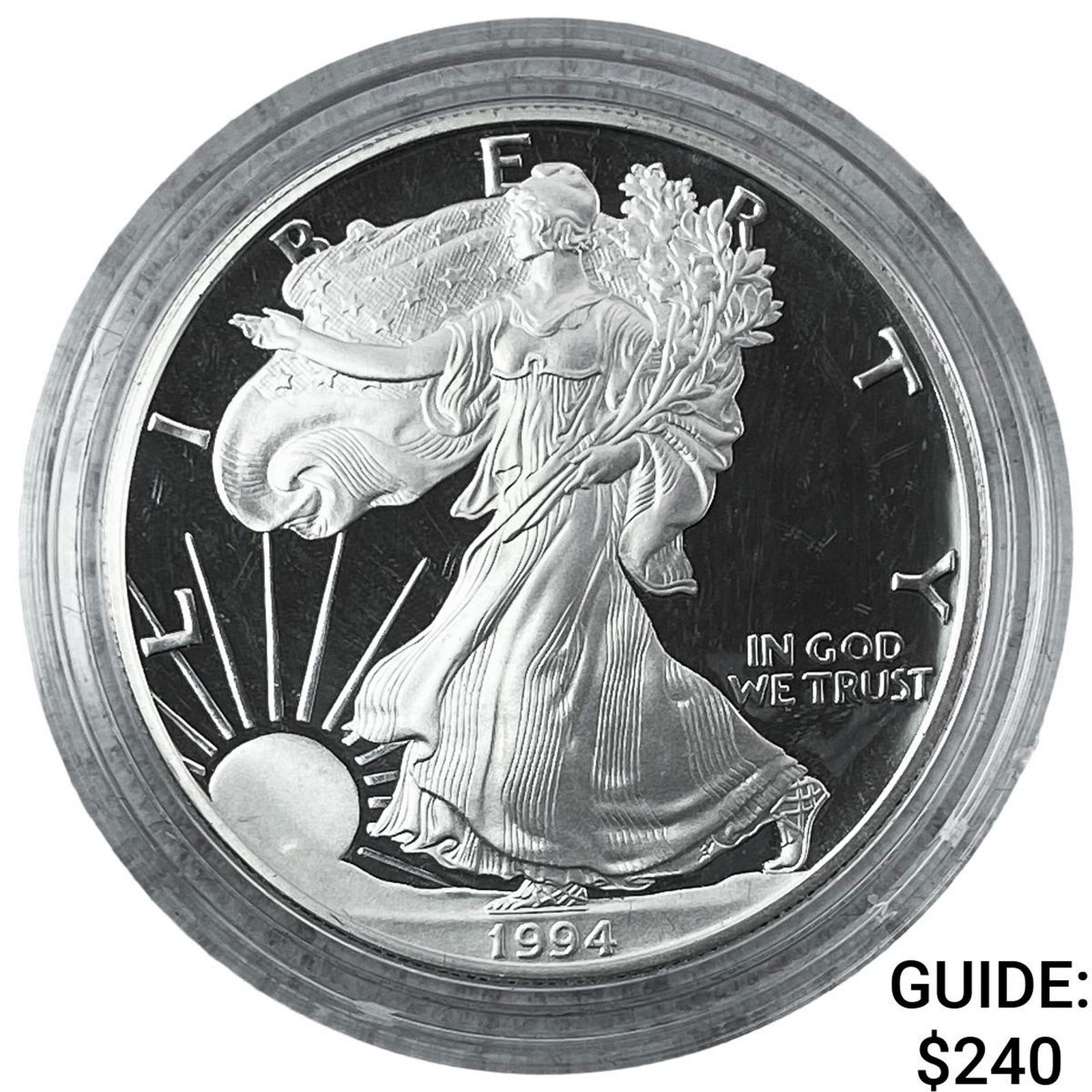 1994 1oz Proof Silver Eagle w/ Box (1 of 3)