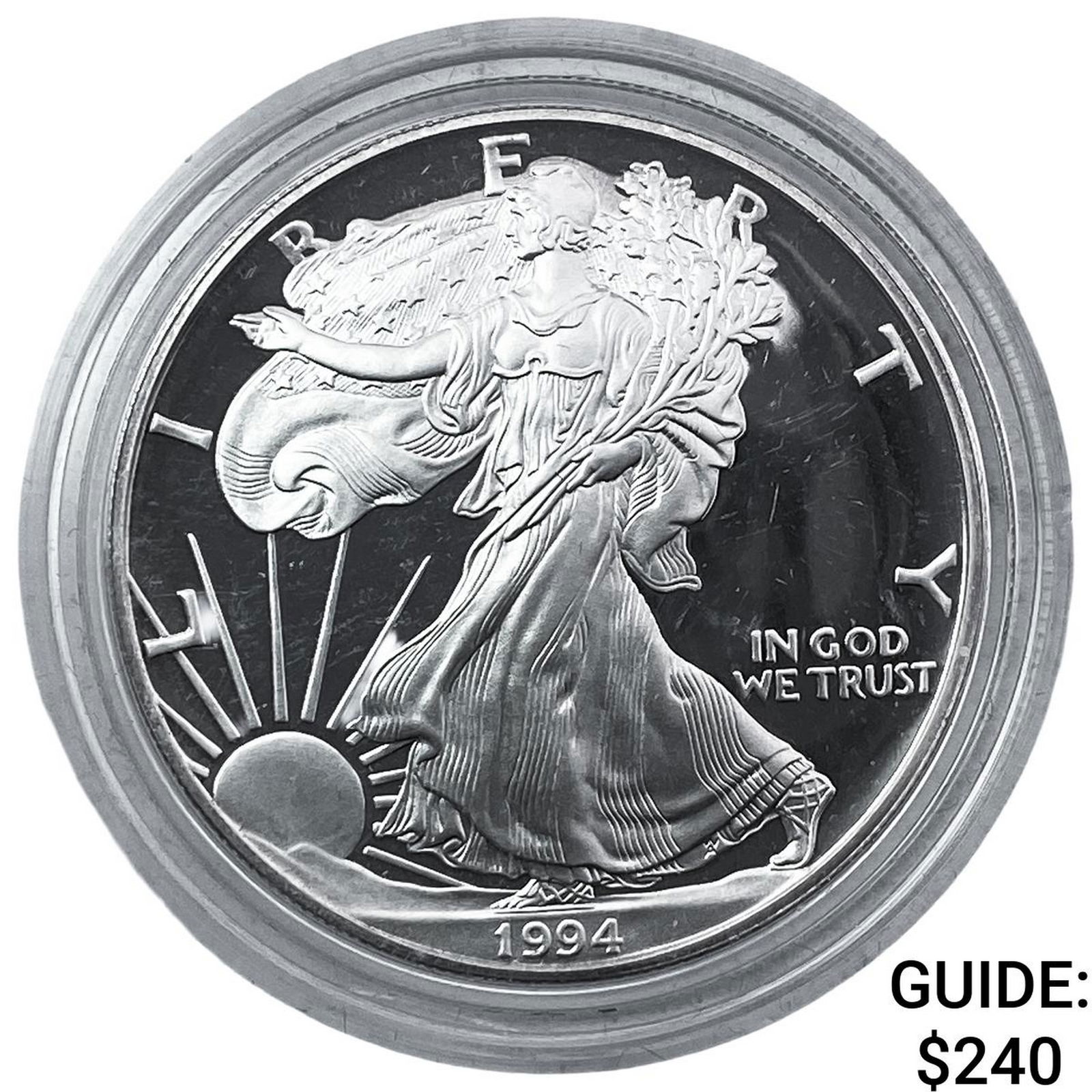 1994 1oz Proof Silver Eagle w/ Box (1 of 3)