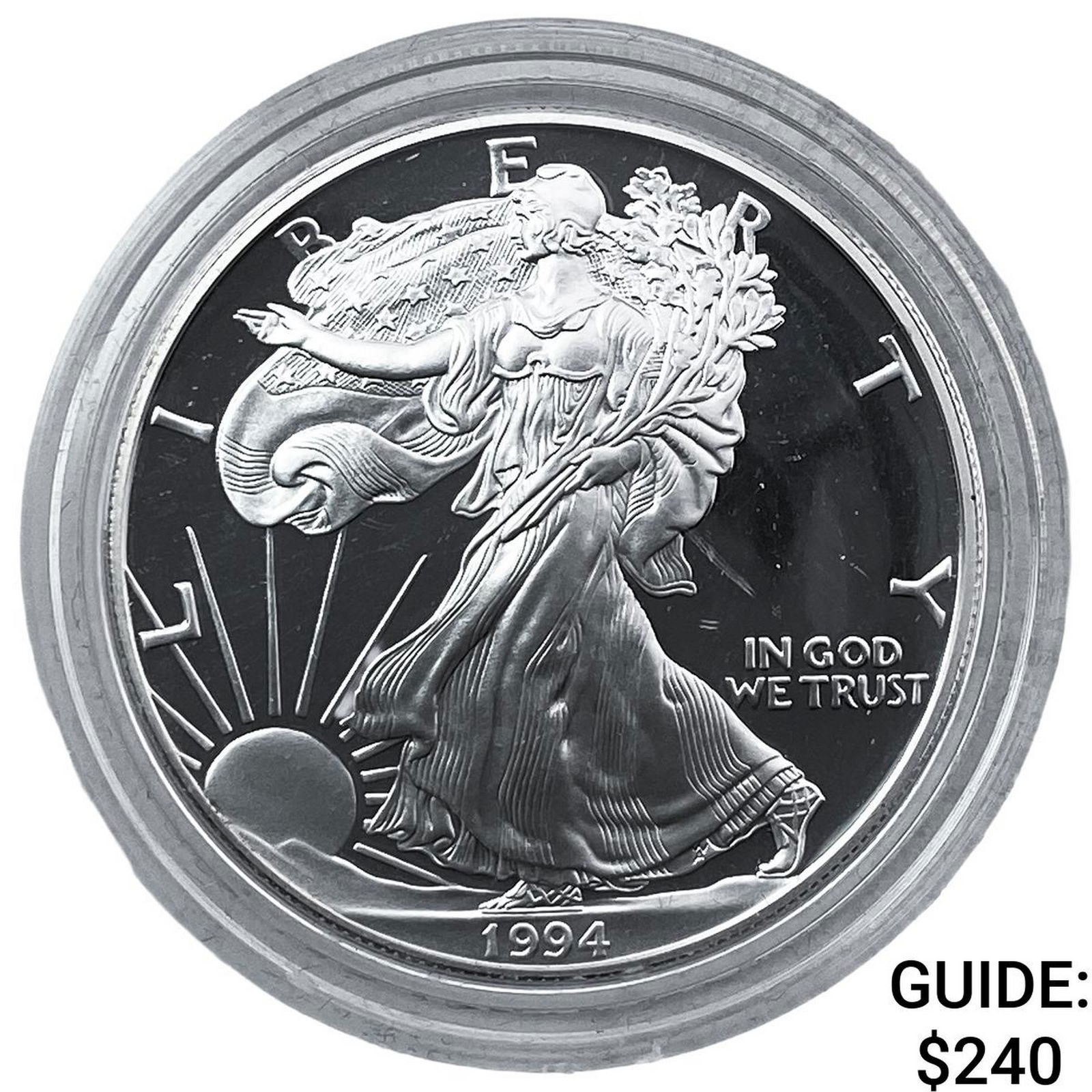 1994 1oz Proof Silver Eagle w/ Box (1 of 3)