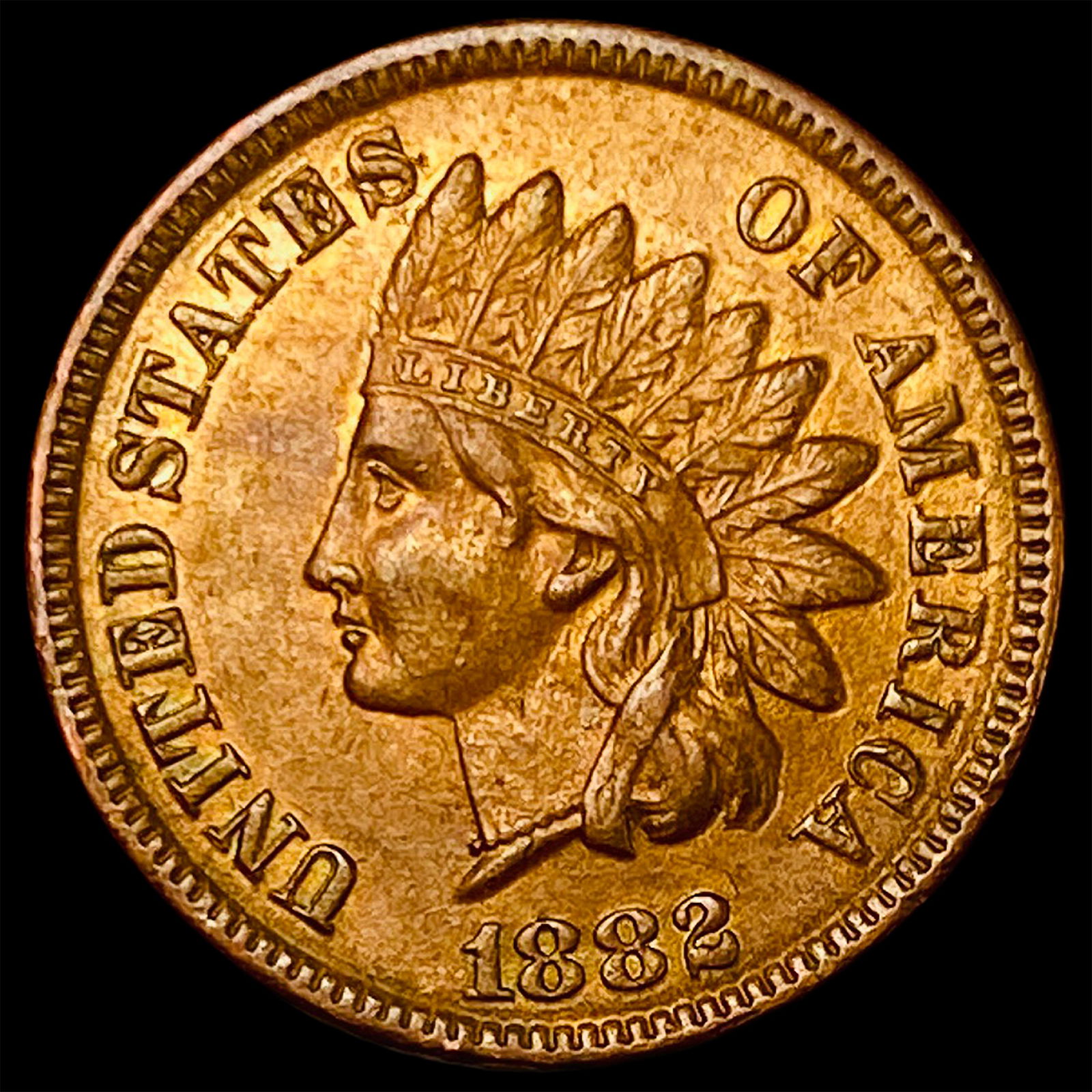 1882 Indian Head Cent UNCIRCULATED (1 of 2)