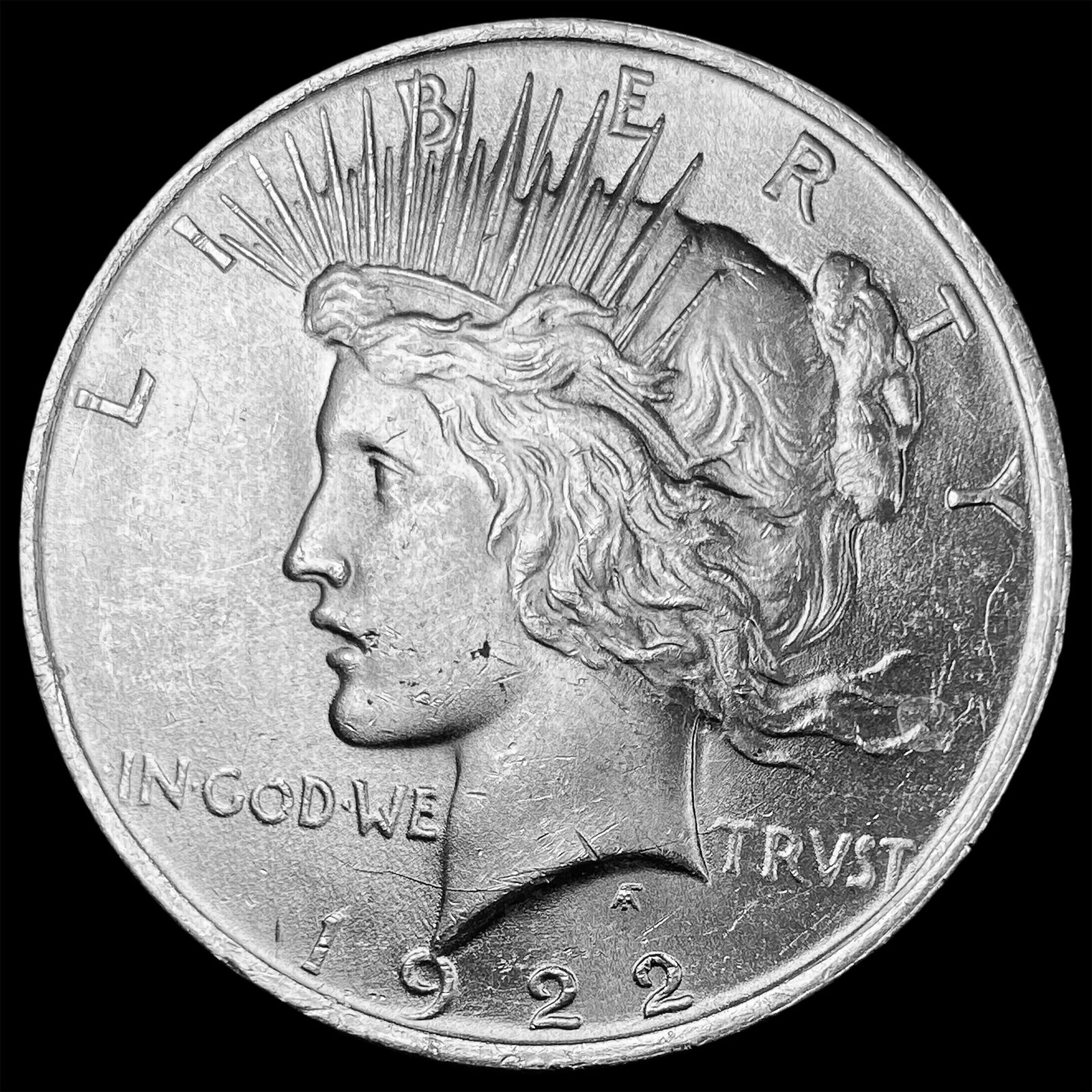 1922 Silver Peace Dollar UNCIRCULATED (1 of 2)