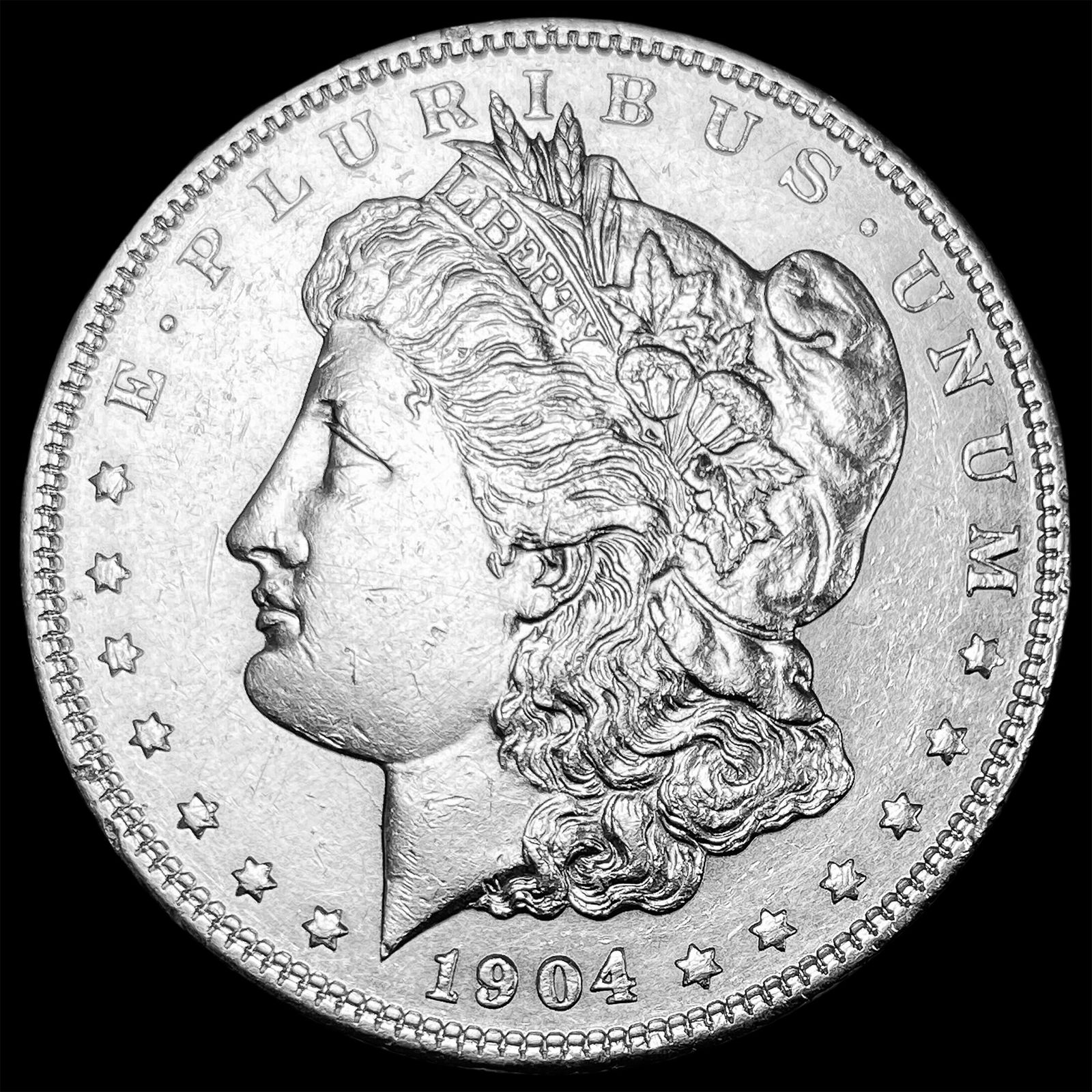 1904 Morgan Silver Dollar CHOICE AU (1 of 2)