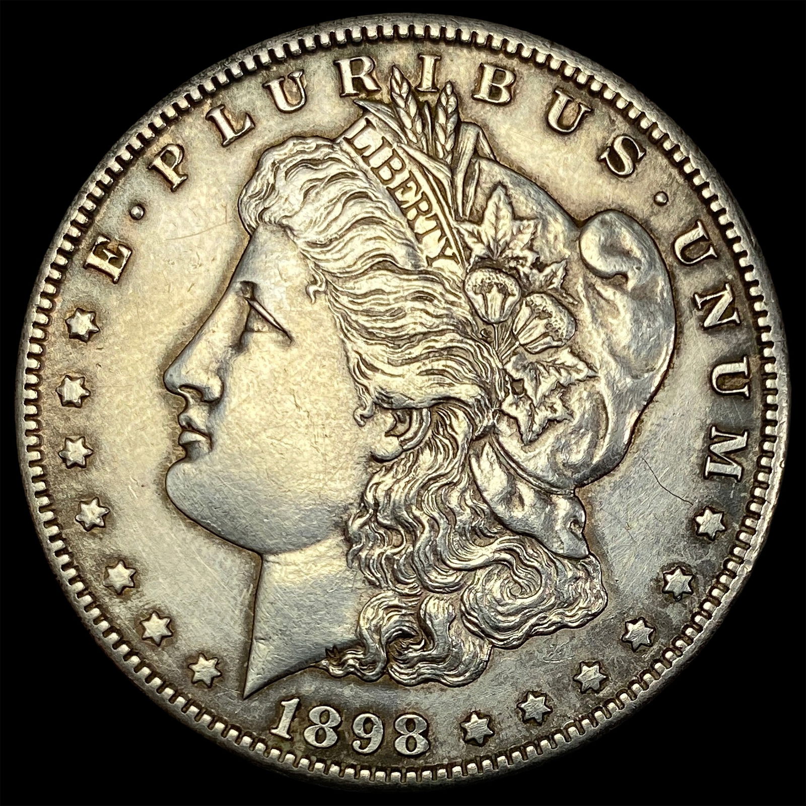 1898-S Silver Morgan Dollar CLOSELY UNCIRCULATED (1 of 2)