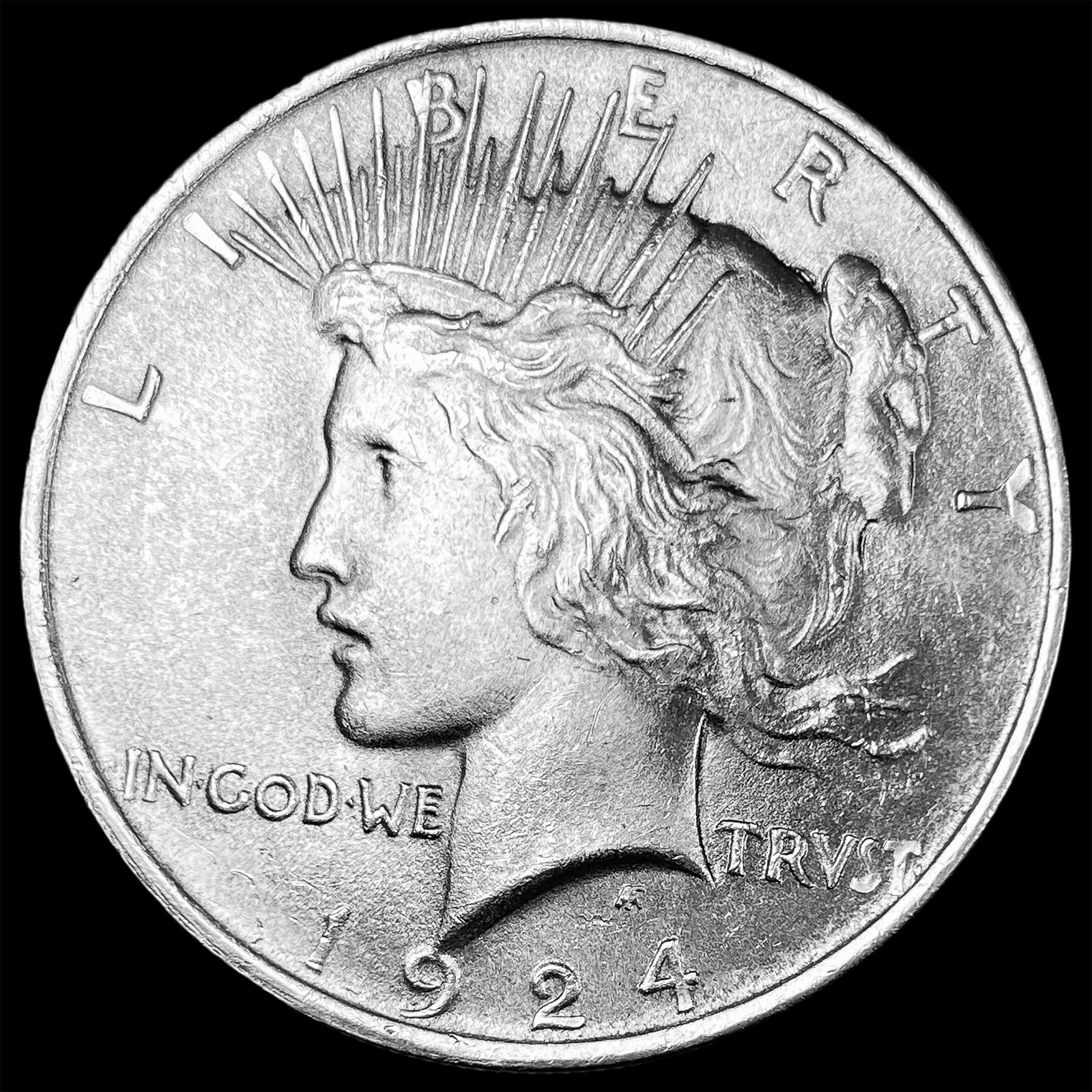 1924 Silver Peace Dollar UNCIRCULATED (1 of 2)
