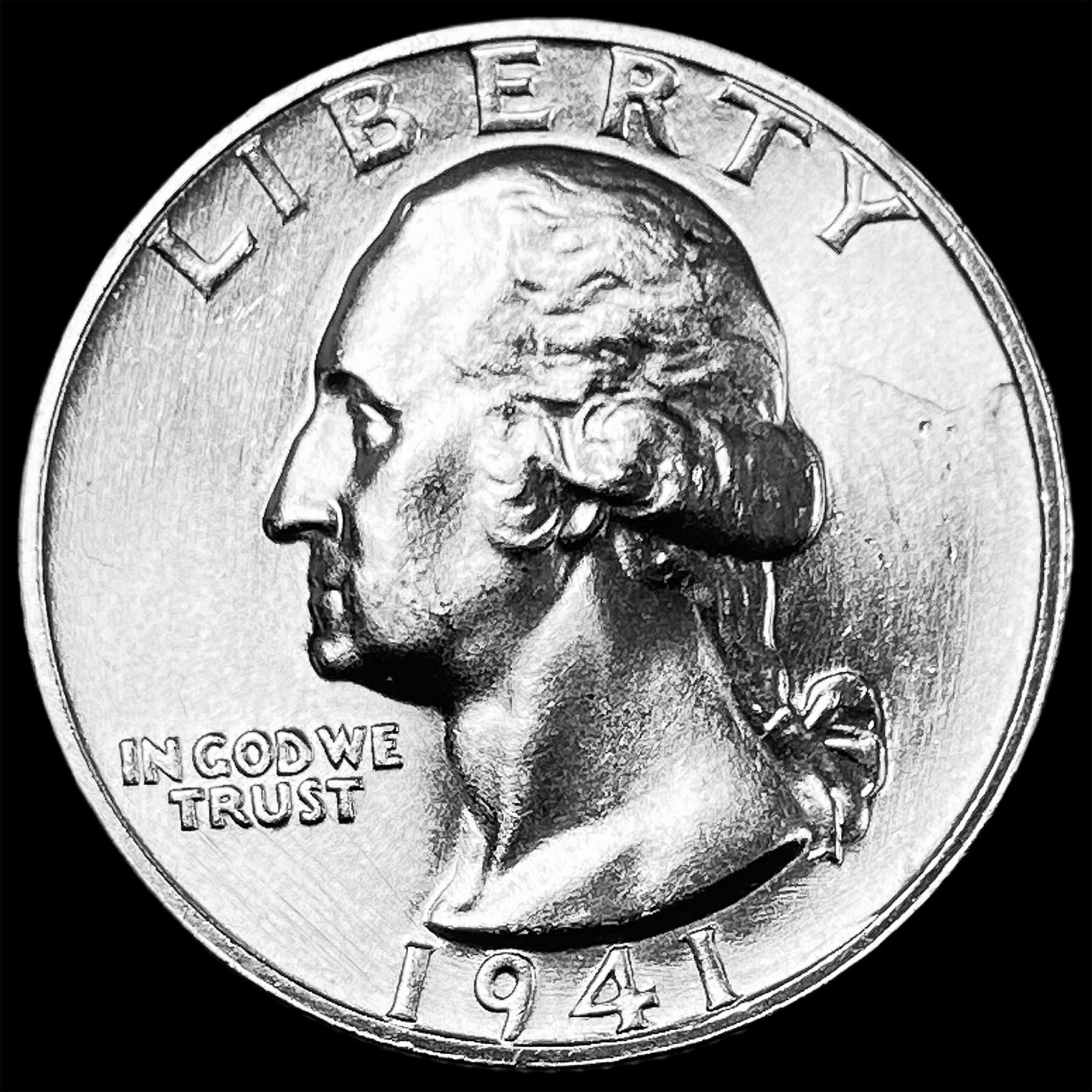 1941 Silver Washington Quarter CHOICE BU (1 of 2)