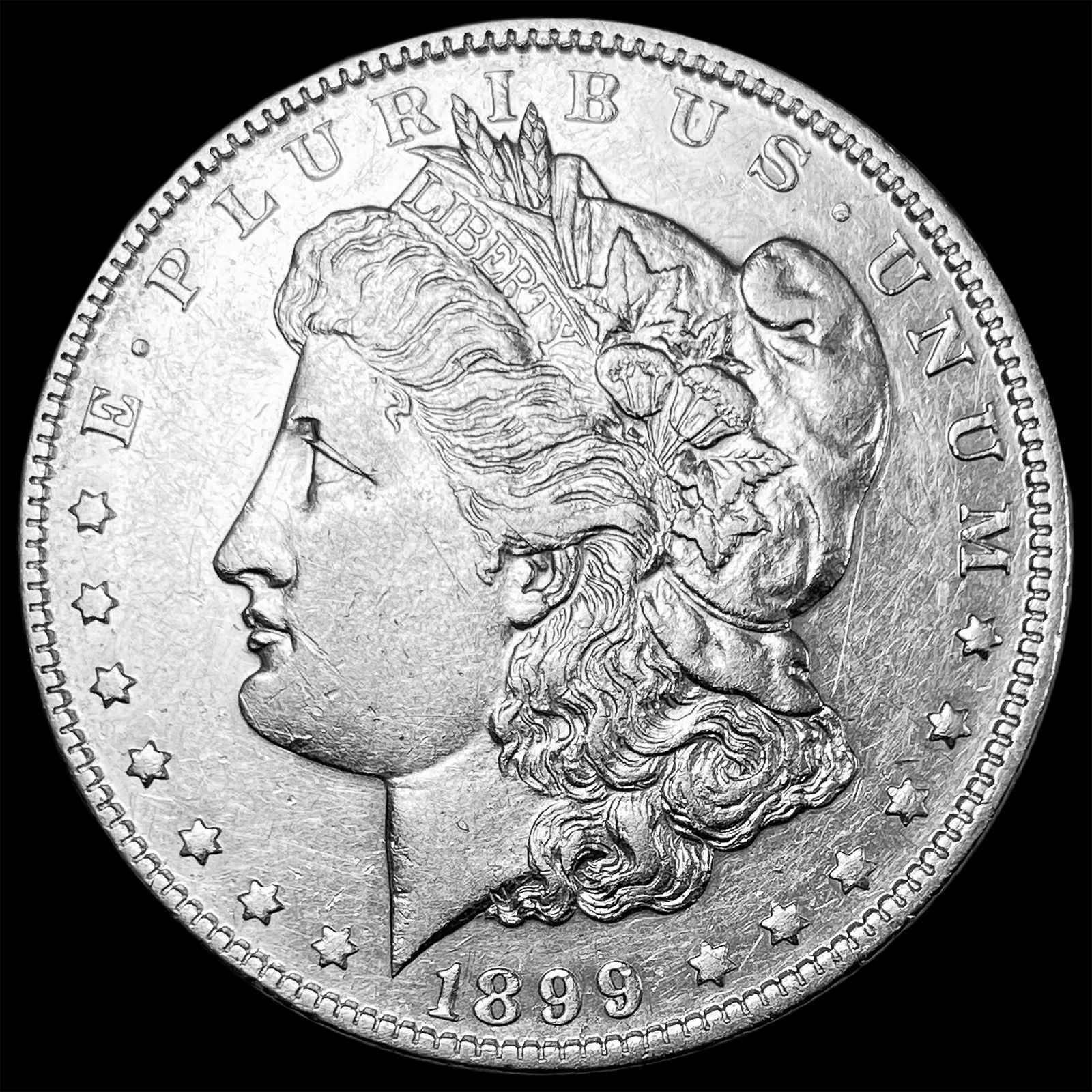 1899 Micro O Morgan Silver Dollar CLOSELY UNCIRCULATED (1 of 2)