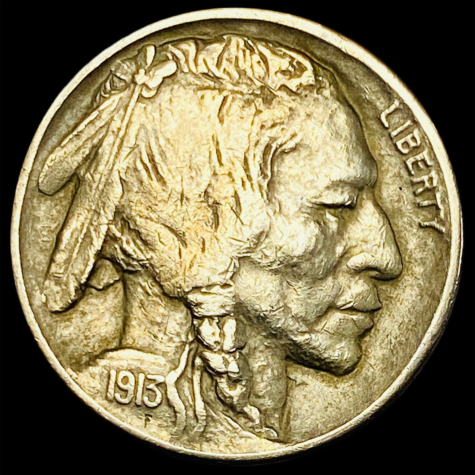 1913-D Type 1 Buffalo Nickel CLOSELY UNCIRCULATED (1 of 2)