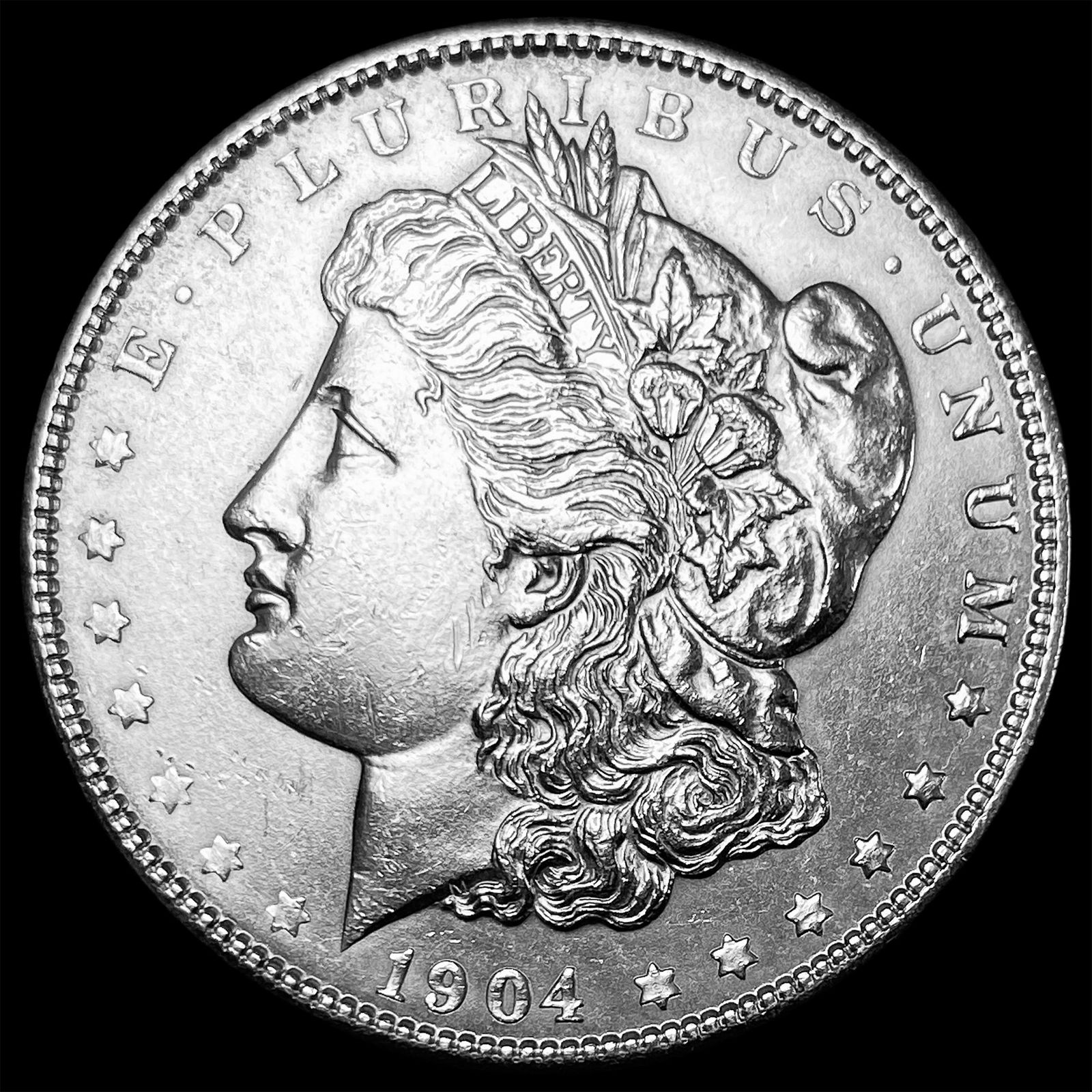1904 Morgan Silver Dollar CLOSELY UNCIRCULATED (1 of 2)