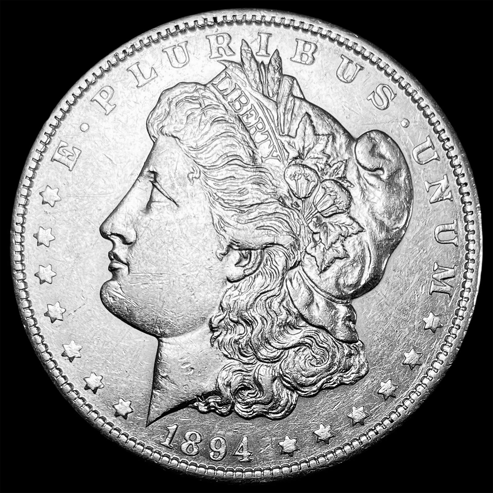1894-O Silver Morgan Dollar CLOSELY UNCIRCULATED (1 of 2)