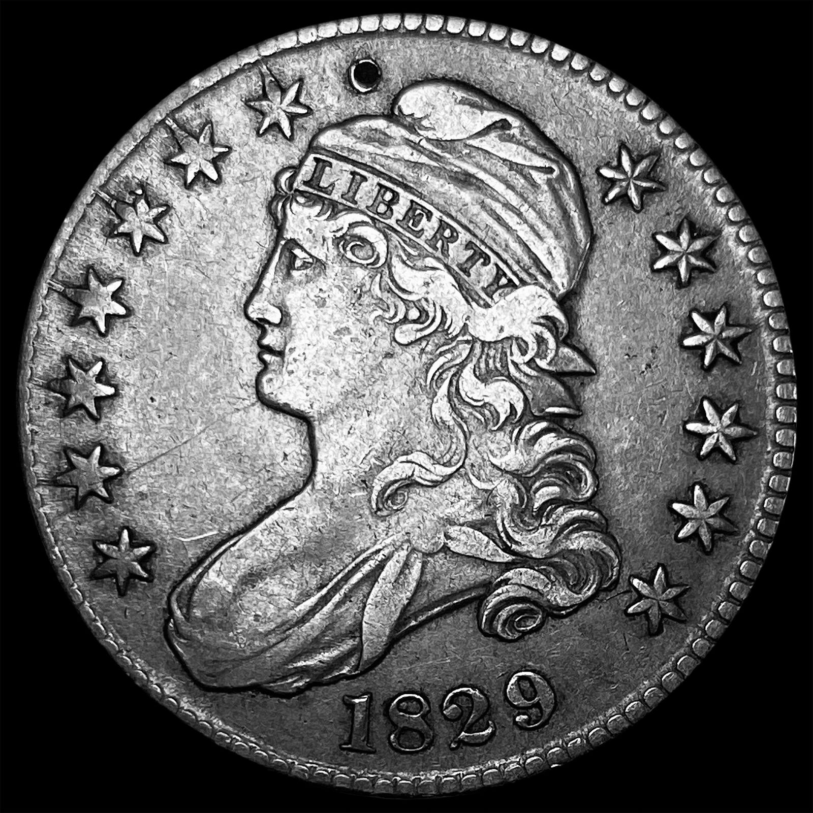 1829 Capped Bust Half Dollar HIGH GRADE (1 of 2)