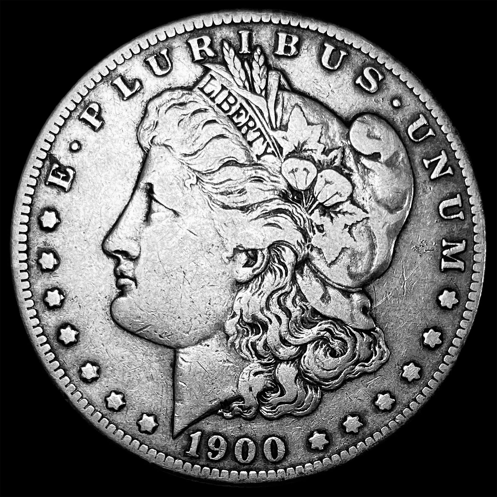 1900-S Silver Morgan Dollar LIGHTLY CIRCULATED (1 of 2)