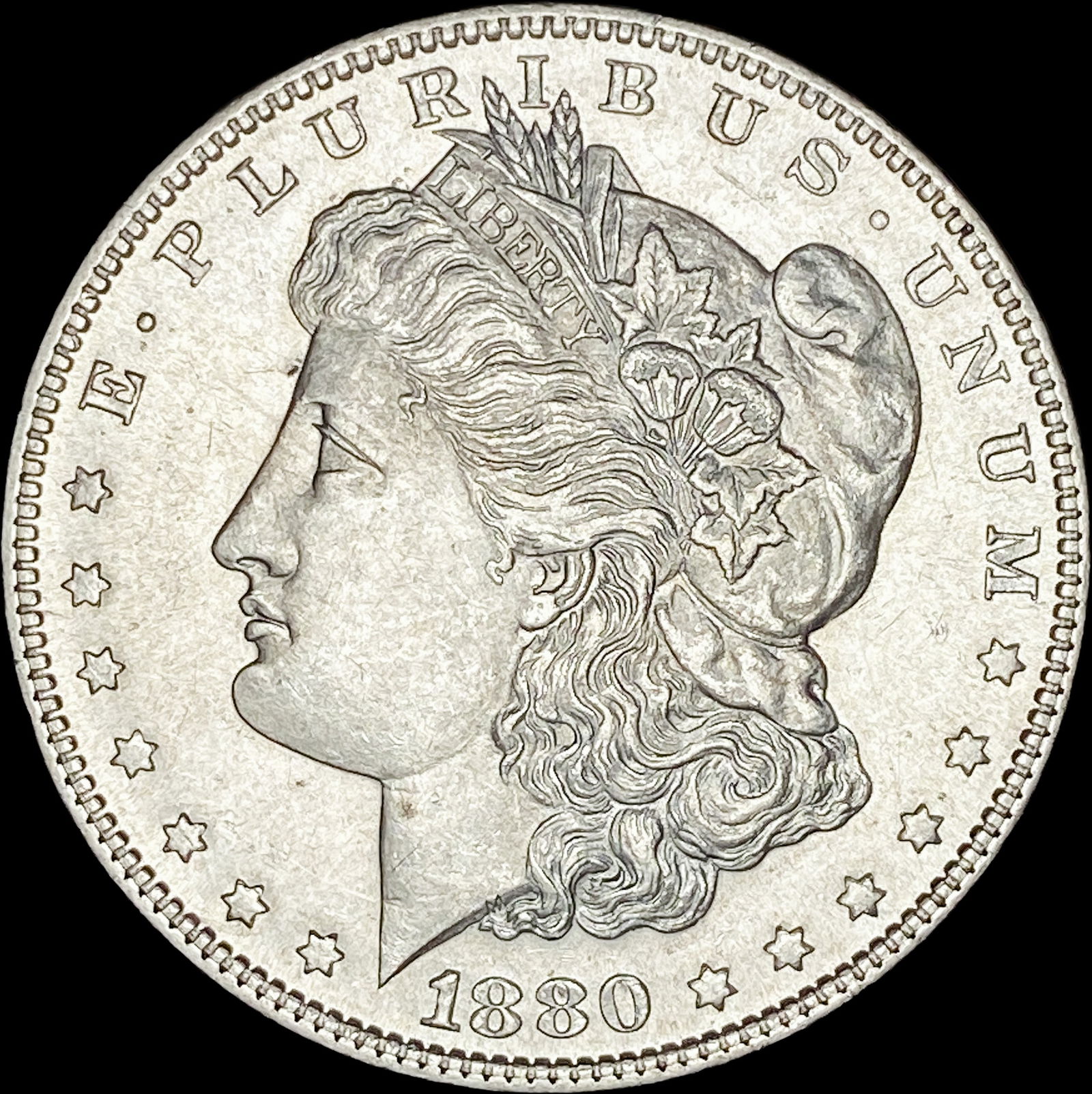 1880-O Micro O Morgan Silver Dollar UNCIRCULATED (1 of 2)