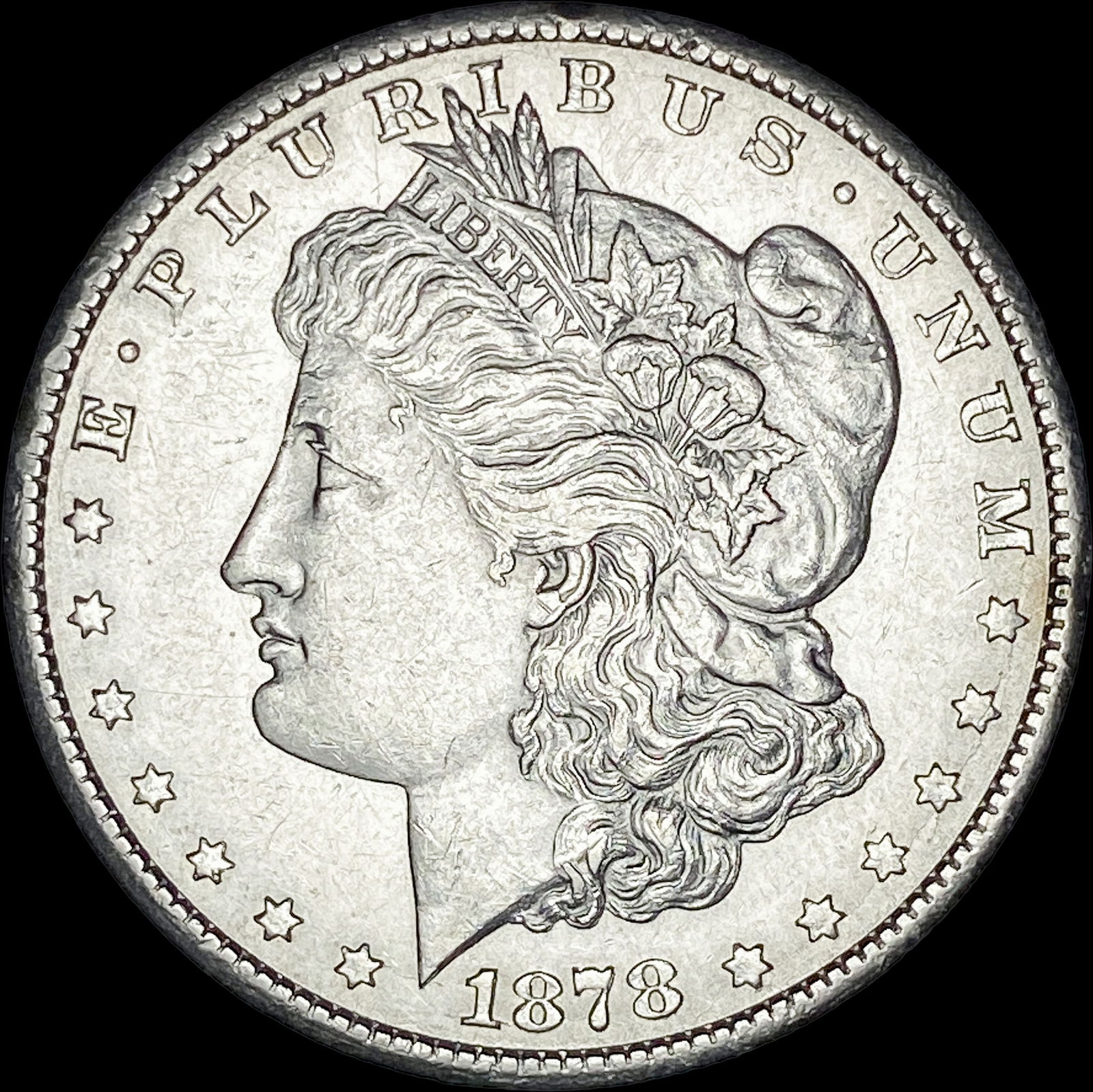 1878-CC Silver Morgan Dollar UNCIRCULATED (1 of 2)