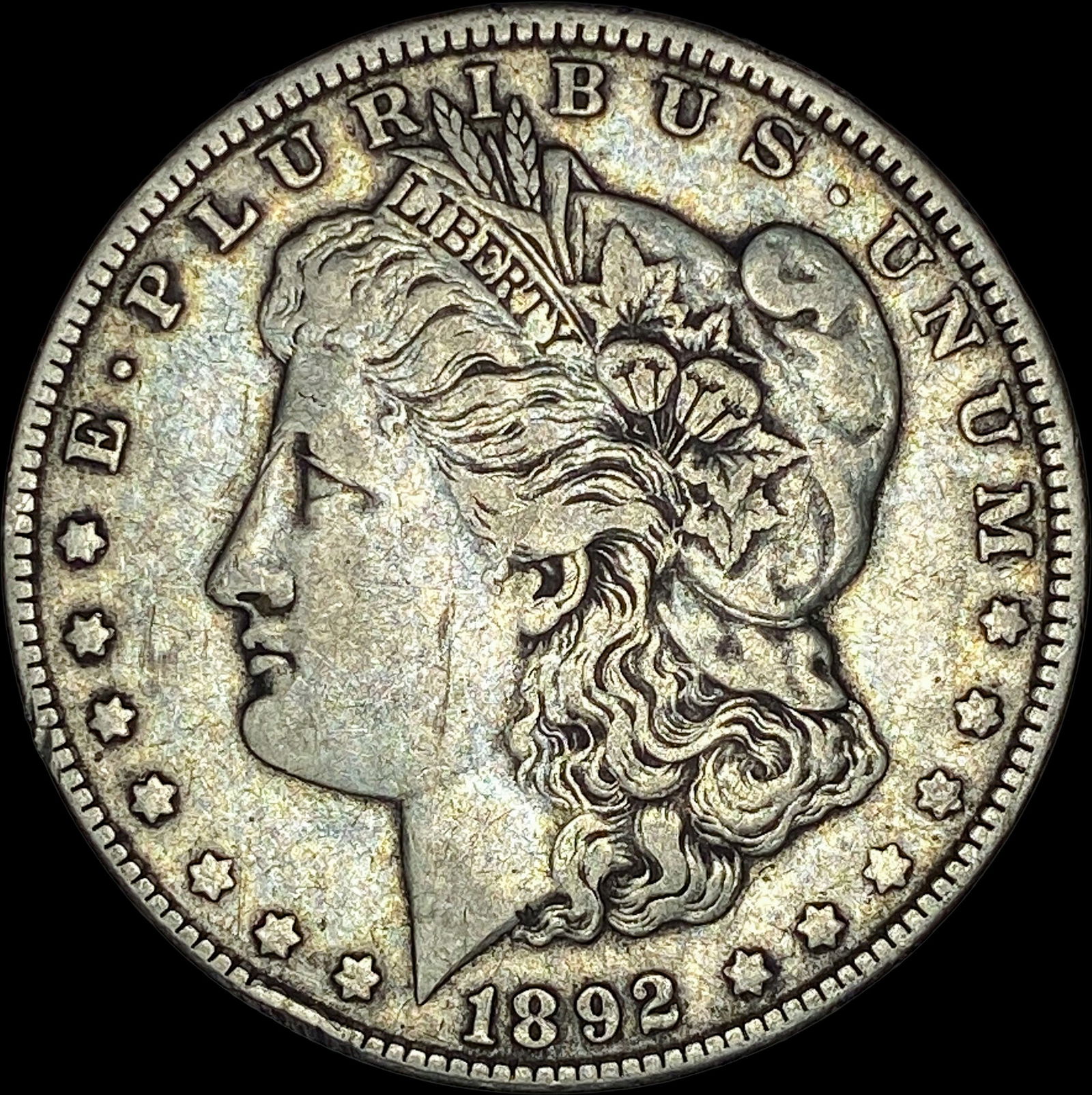 1892-O Silver Morgan Dollar LIGHTLY CIRCULATED (1 of 2)