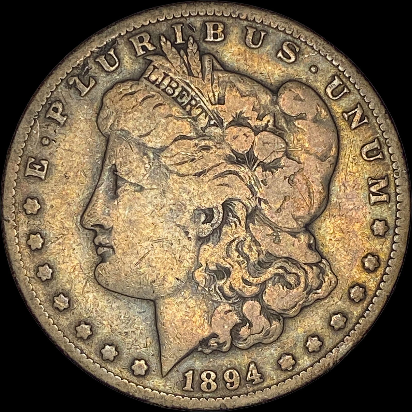 1894-S Silver Morgan Dollar LIGHTLY CIRCULATED (1 of 2)