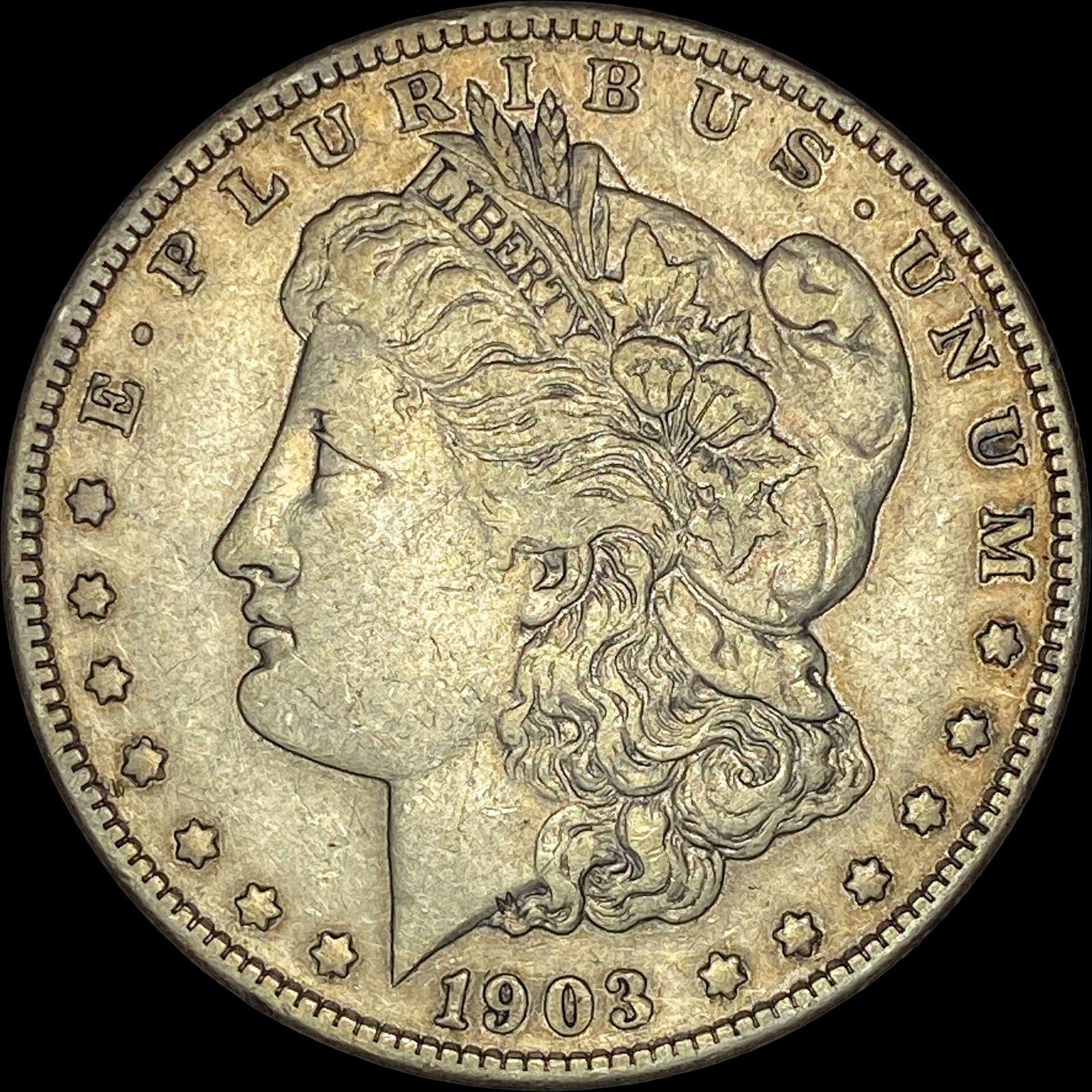 1903-S Silver Morgan Dollar NEARLY UNCIRCULATED (1 of 2)