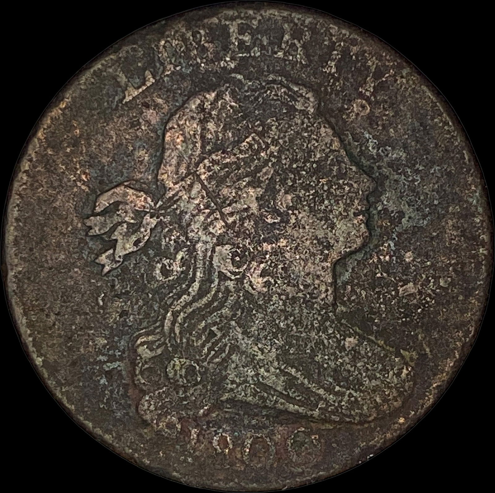 1800 Draped Bust Large Cent NICELY CIRCULATED (1 of 2)
