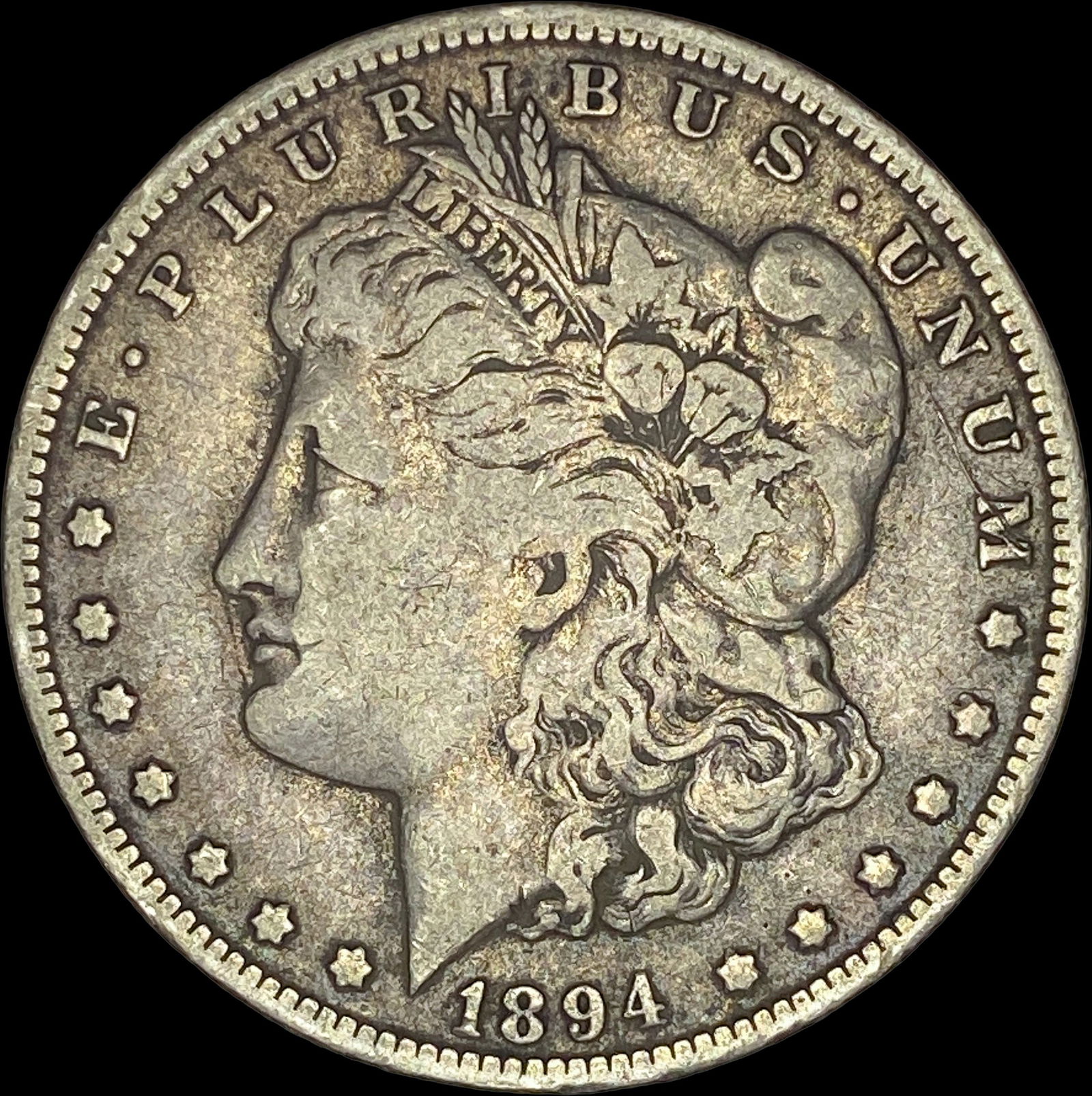 1894-O Silver Morgan Dollar NEARLY UNCIRCULATED (1 of 2)