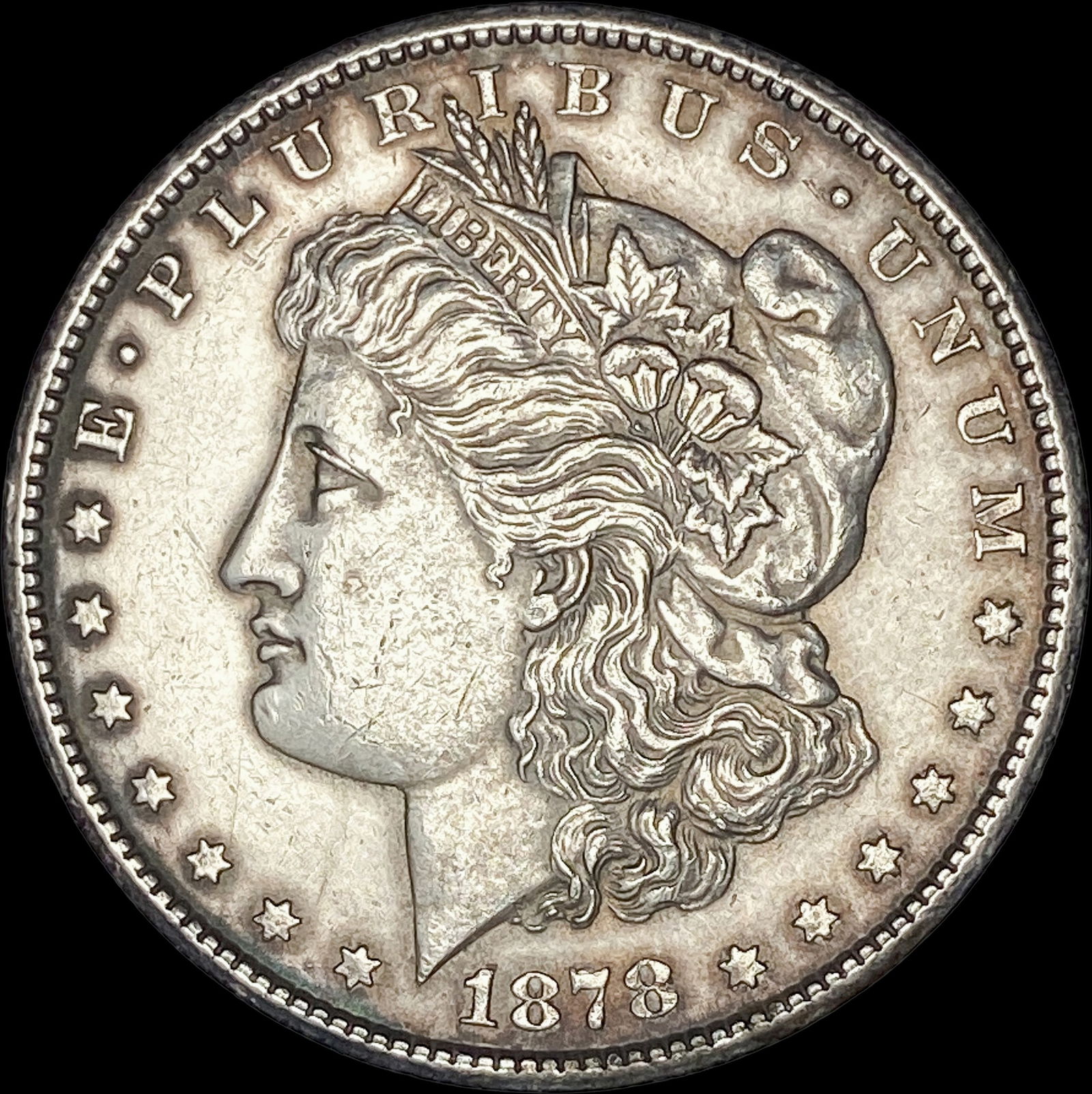 1878-CC Silver Morgan Dollar CLOSELY UNCIRCULATED (1 of 2)