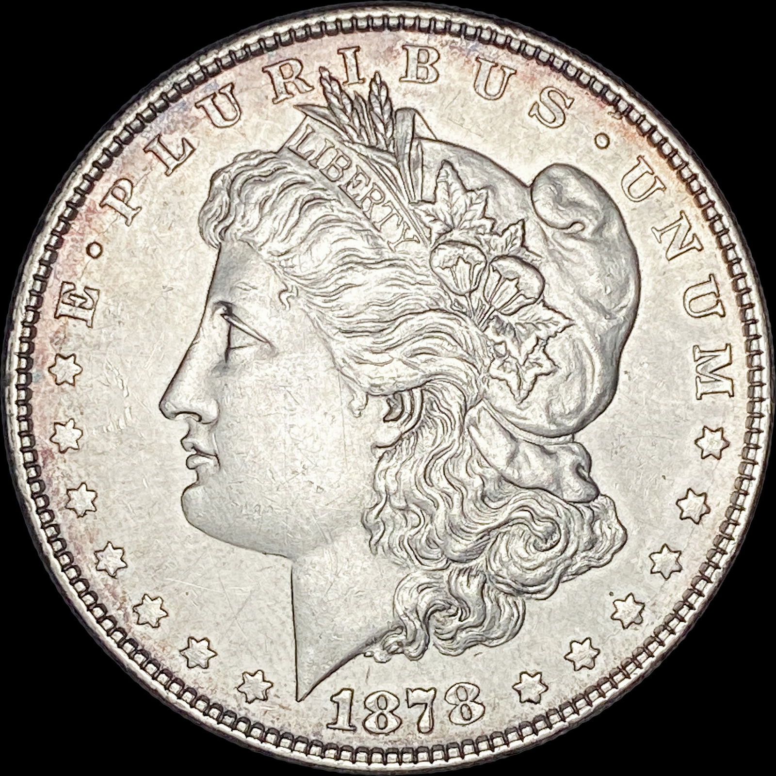 1878 8TF Silver Morgan Dollar CLOSELY UNCIRCULATED (1 of 2)