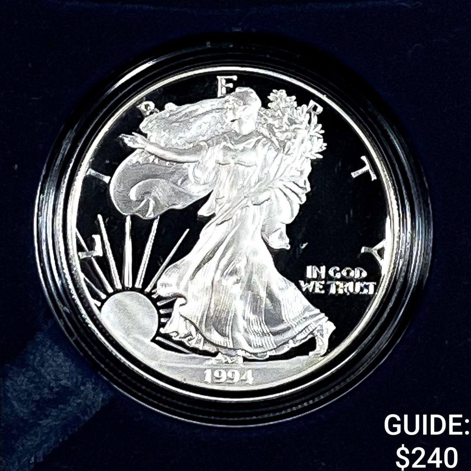 1994 1oz Proof Silver Eagle w/ Box (1 of 3)