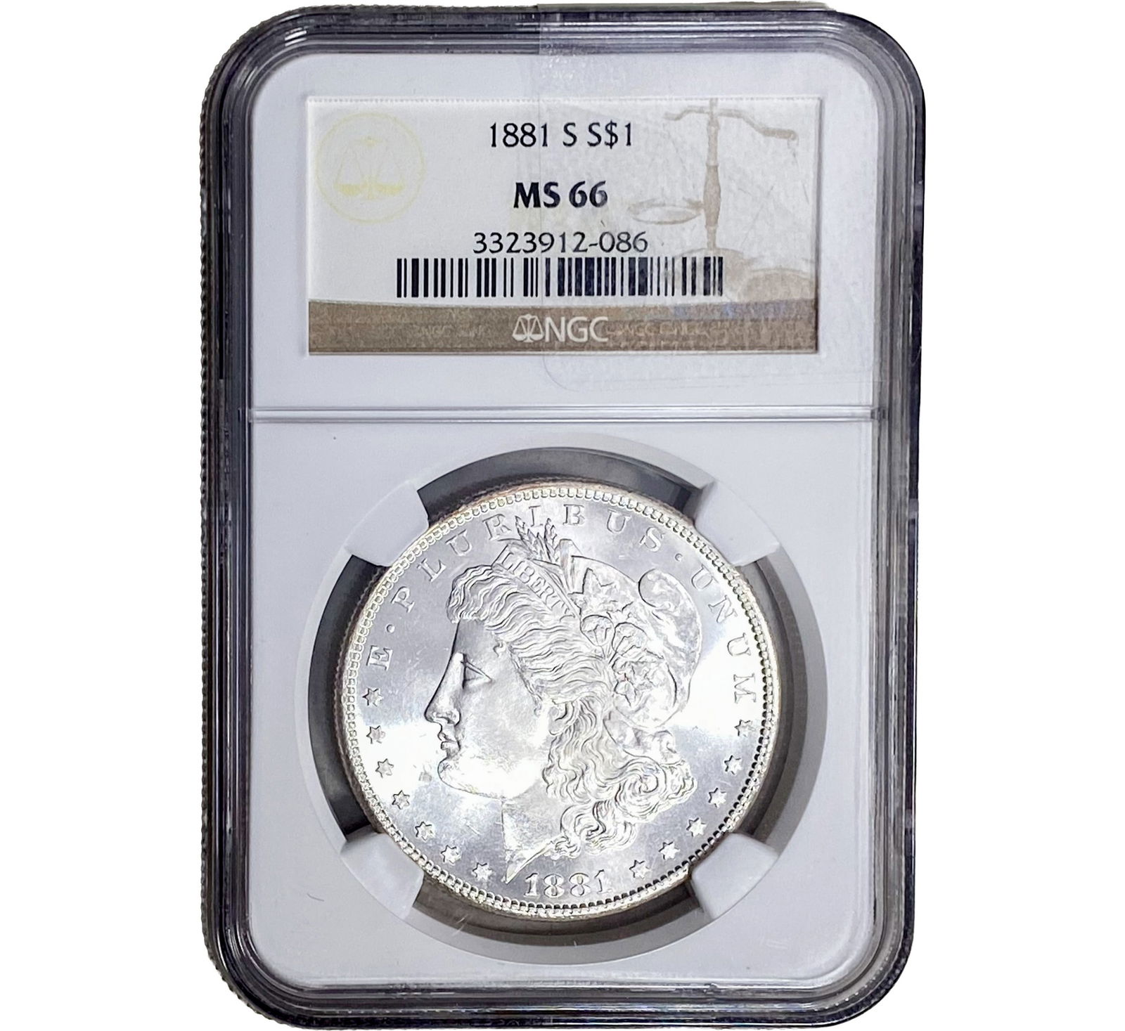 1880-S Morgan Silver Dollar NGC MS66 (1 of 2)