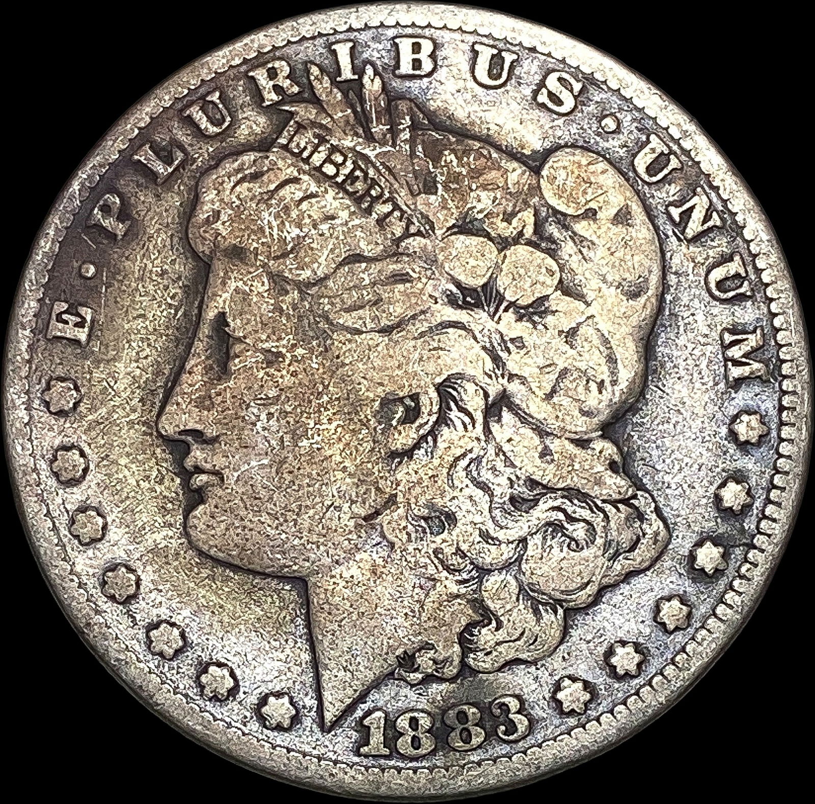 1883-CC Silver Morgan Dollar NICELY CIRCULATED (1 of 2)