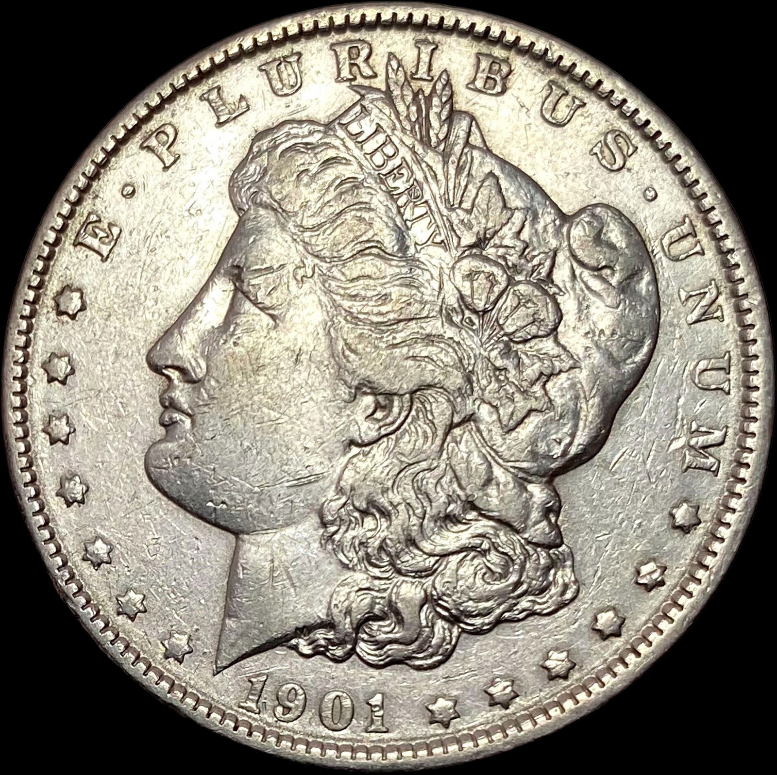 1901 Morgan Silver Dollar NEARLY UNCIRCULATED (1 of 2)