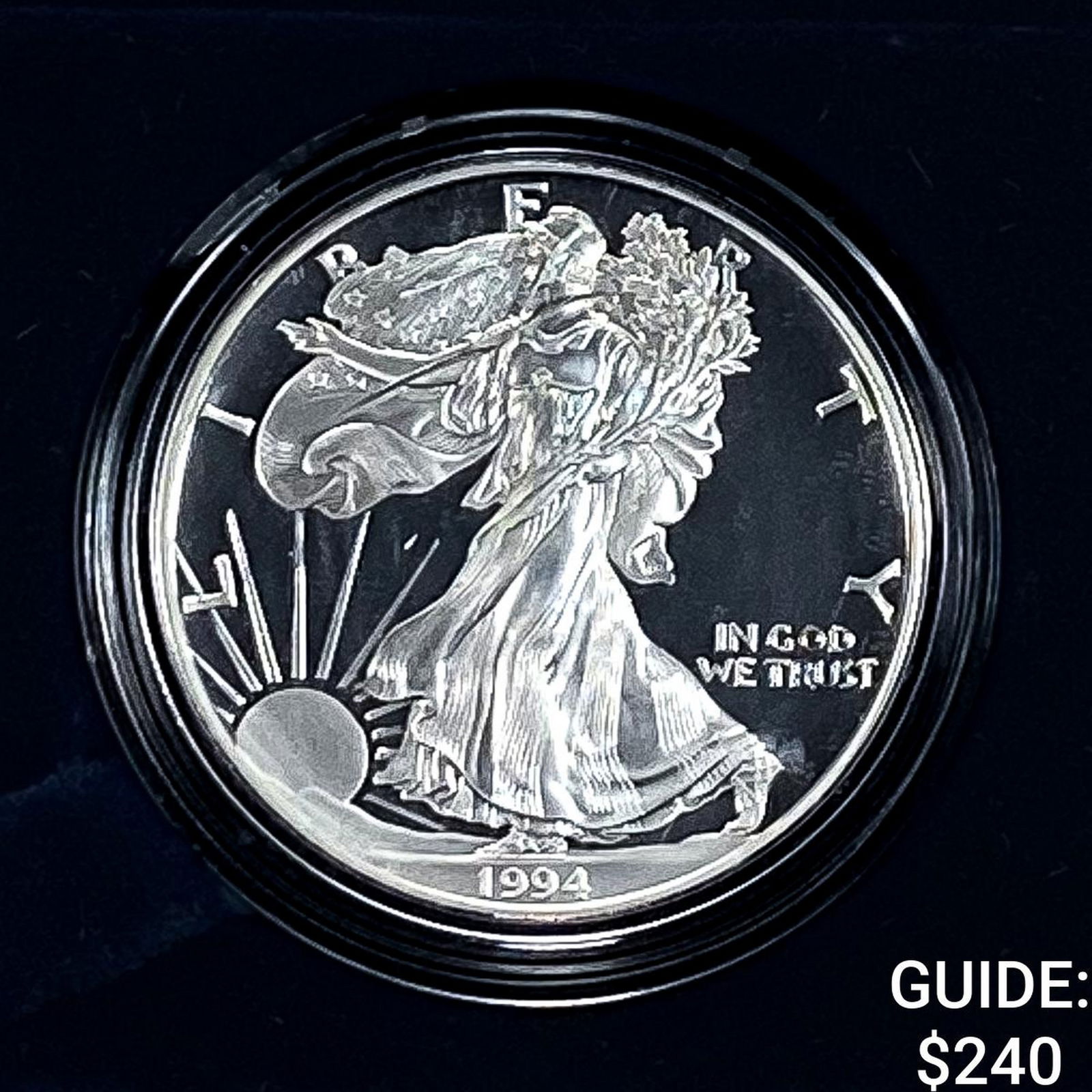 1994 1oz Proof Silver Eagle w/ Box (1 of 3)