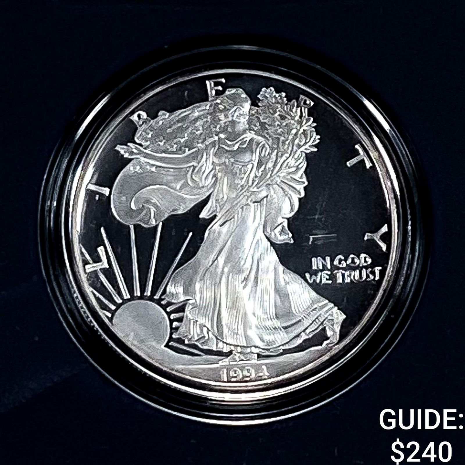 1994 1oz Proof Silver Eagle w/ Box (1 of 3)