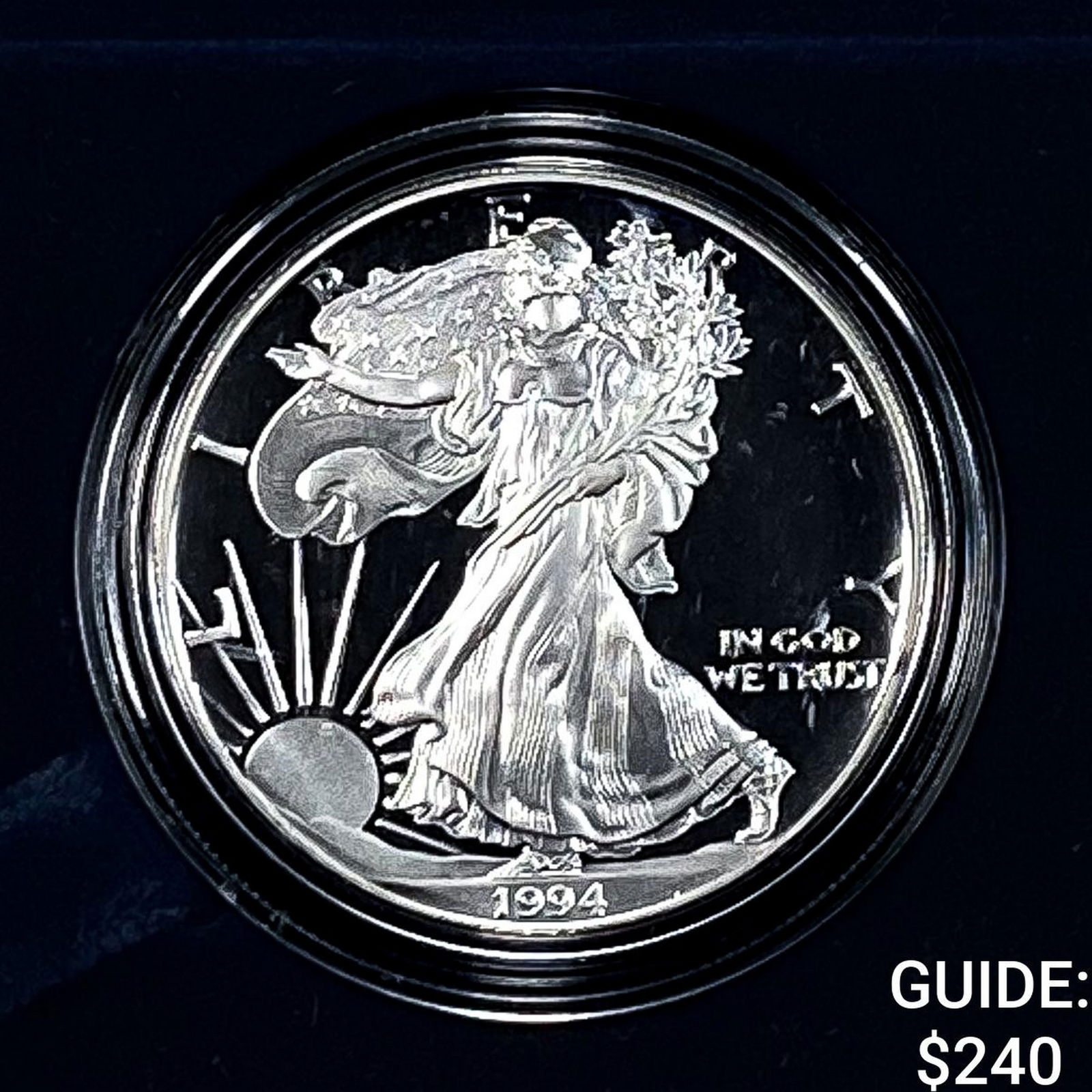 1994 1oz Proof Silver Eagle w/ Box (1 of 3)