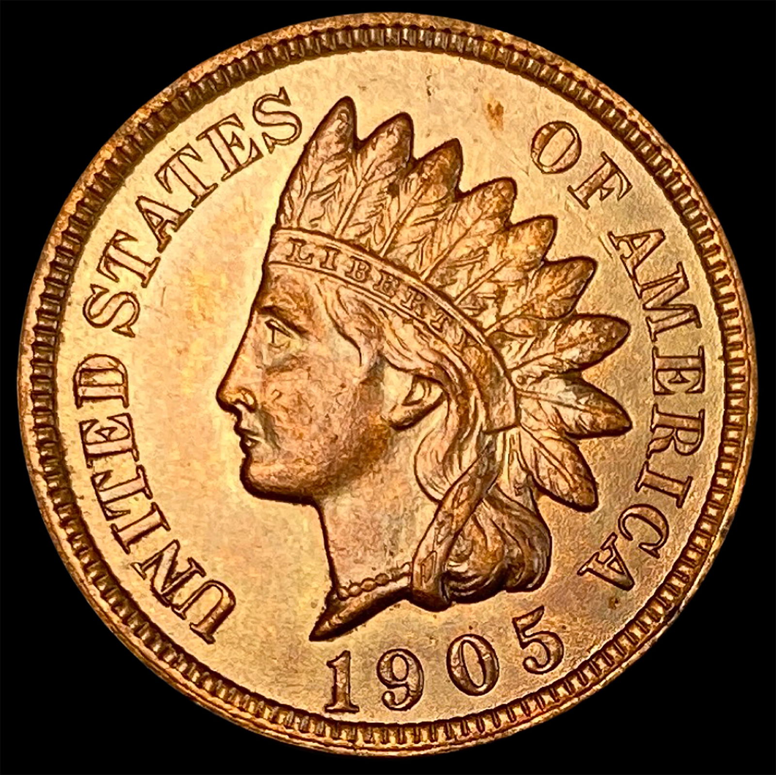 1905 Indian Head Cent CHOICE BU (1 of 2)