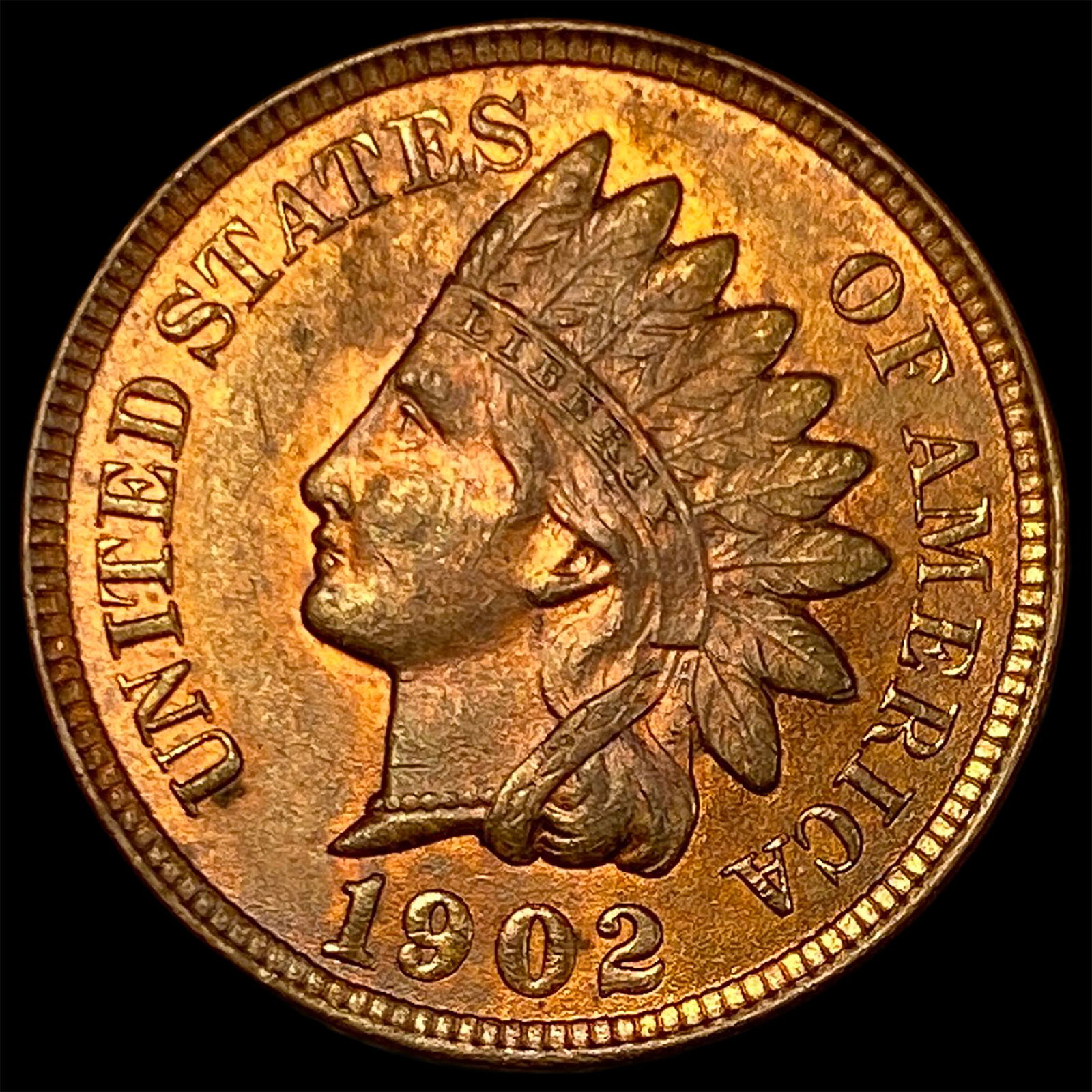 1902 Indian Head Cent UNCIRCULATED (1 of 2)