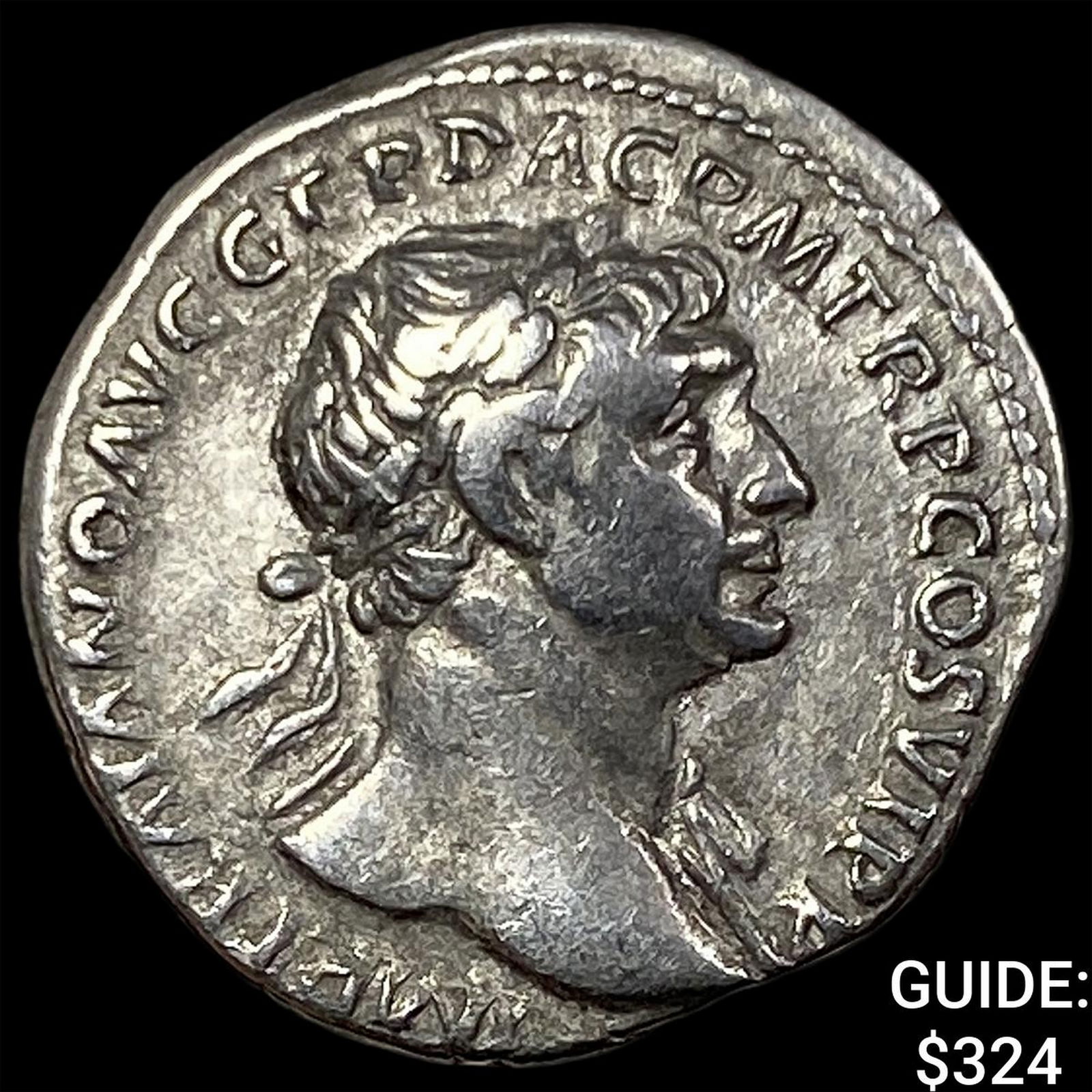Roman Trajan 98-117 AD Silver Denarius CLOSELY UNCIRCULATED (1 of 2)