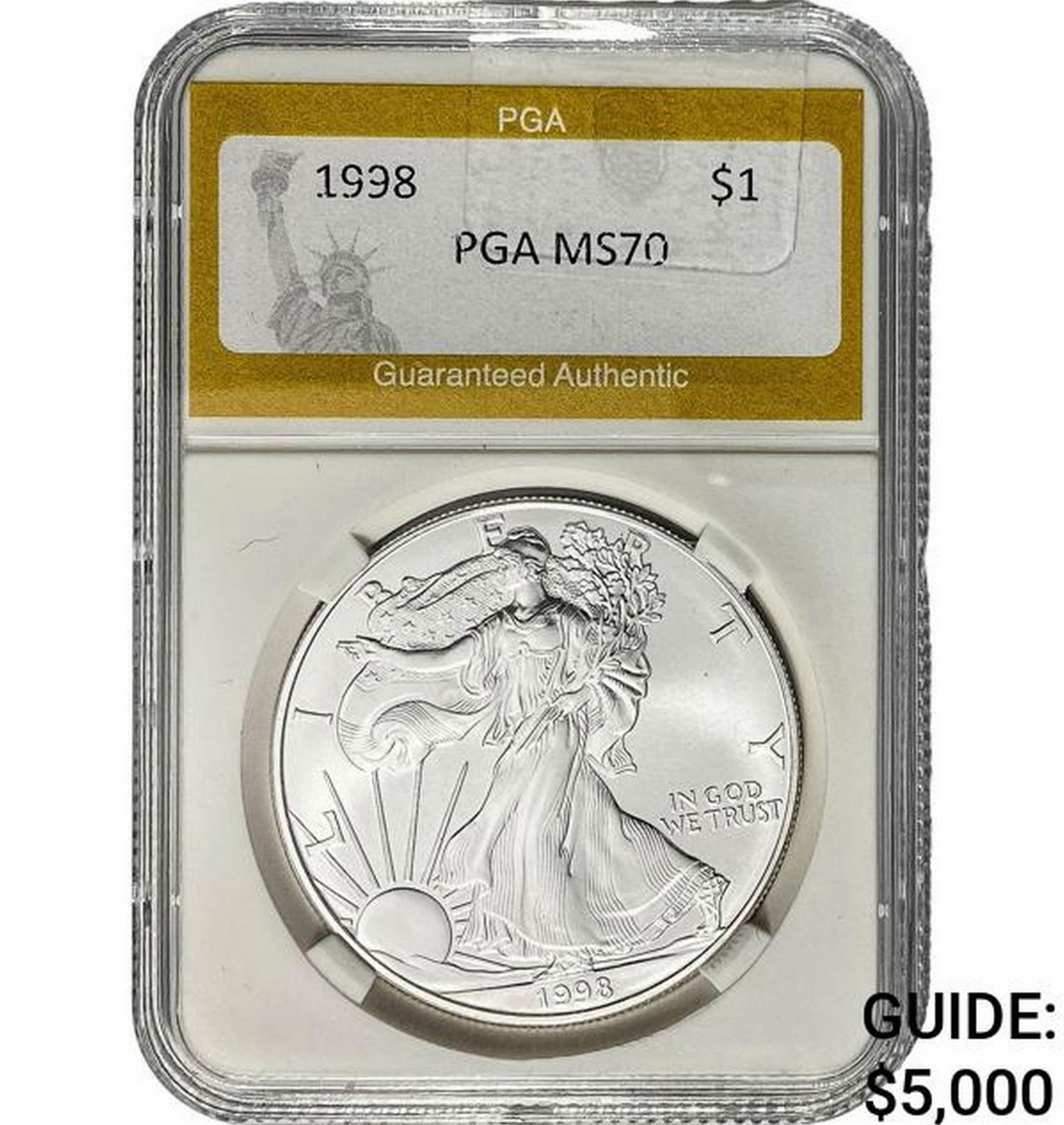 1998 Silver Eagle PGA MS70 (1 of 2)