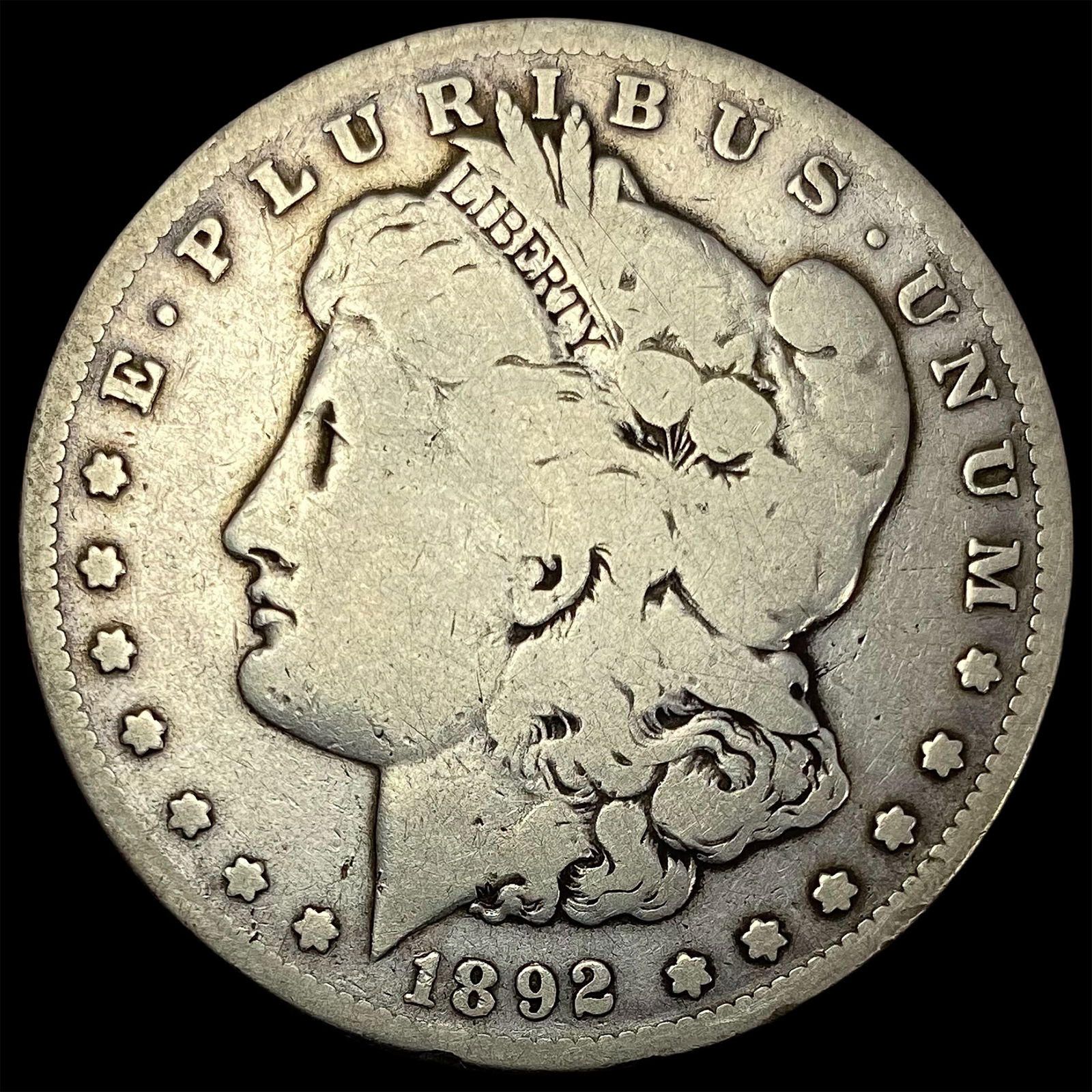 1892-S Silver Morgan Dollar NICE CIRC (1 of 2)